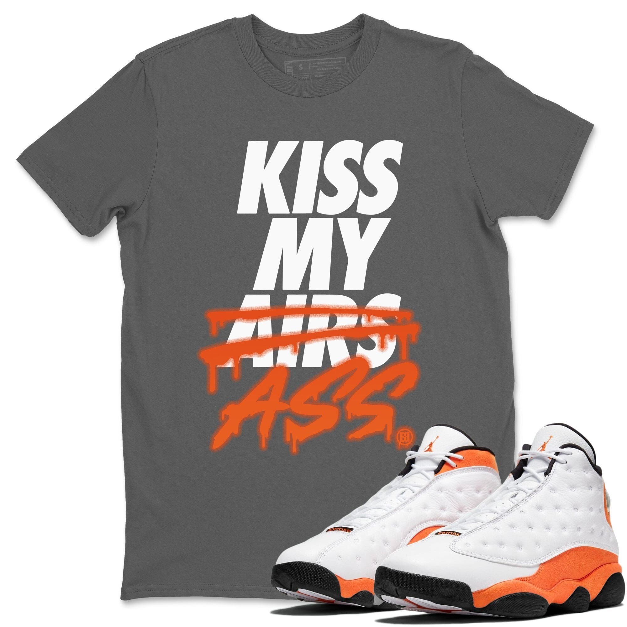 Kiss My Ass Unisex Tops - Air Jordan 13 Starfish