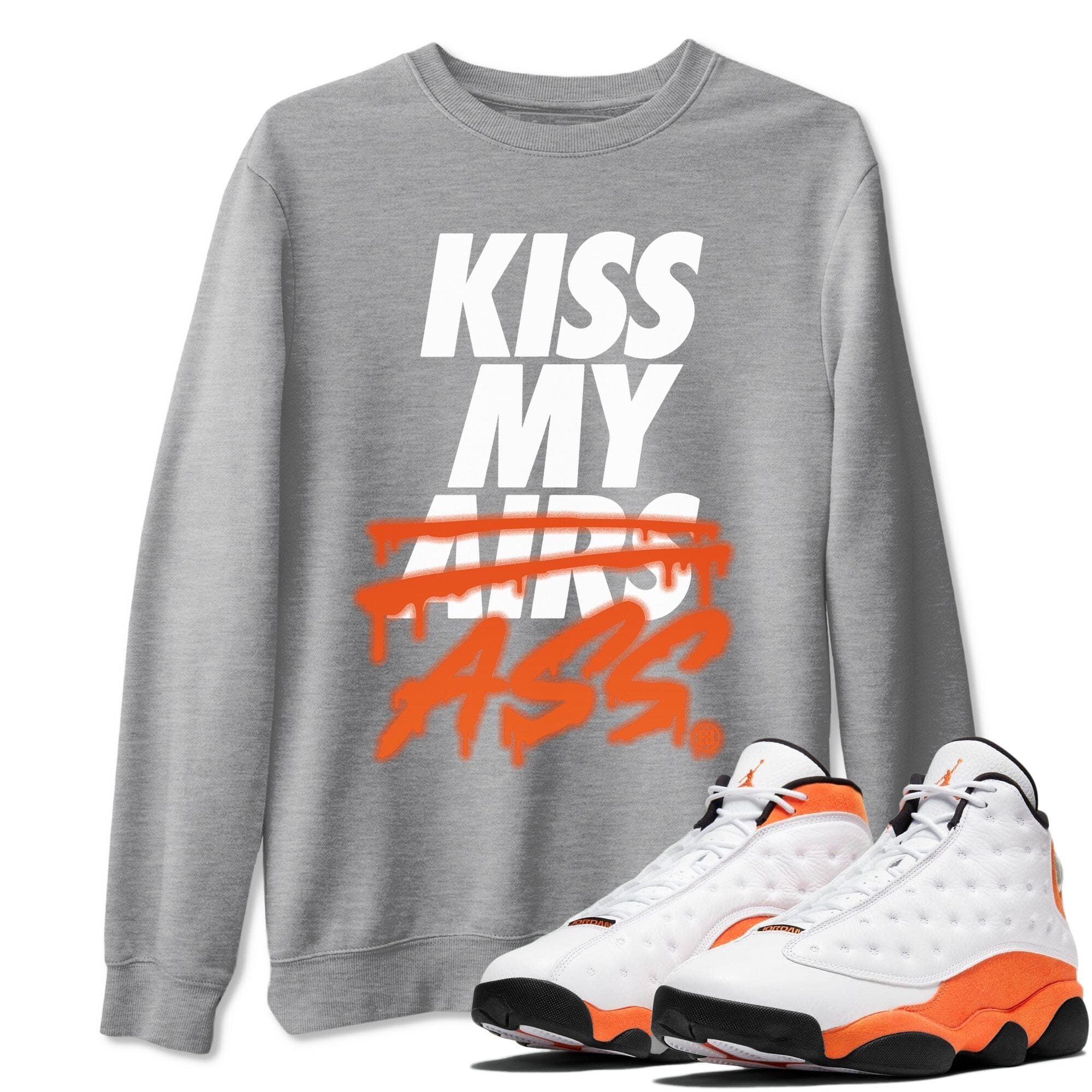 Kiss My Ass Unisex Tops - Air Jordan 13 Starfish