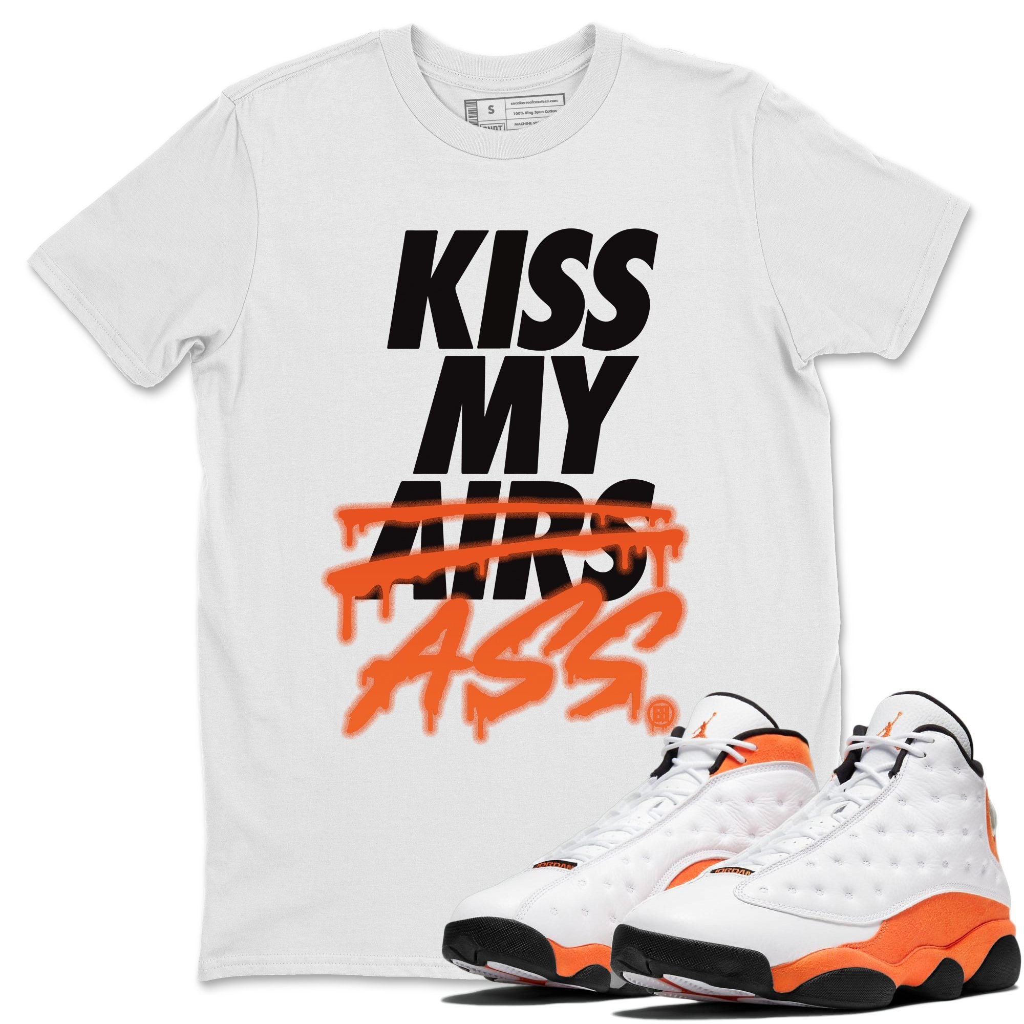 Kiss My Ass Unisex Tops - Air Jordan 13 Starfish