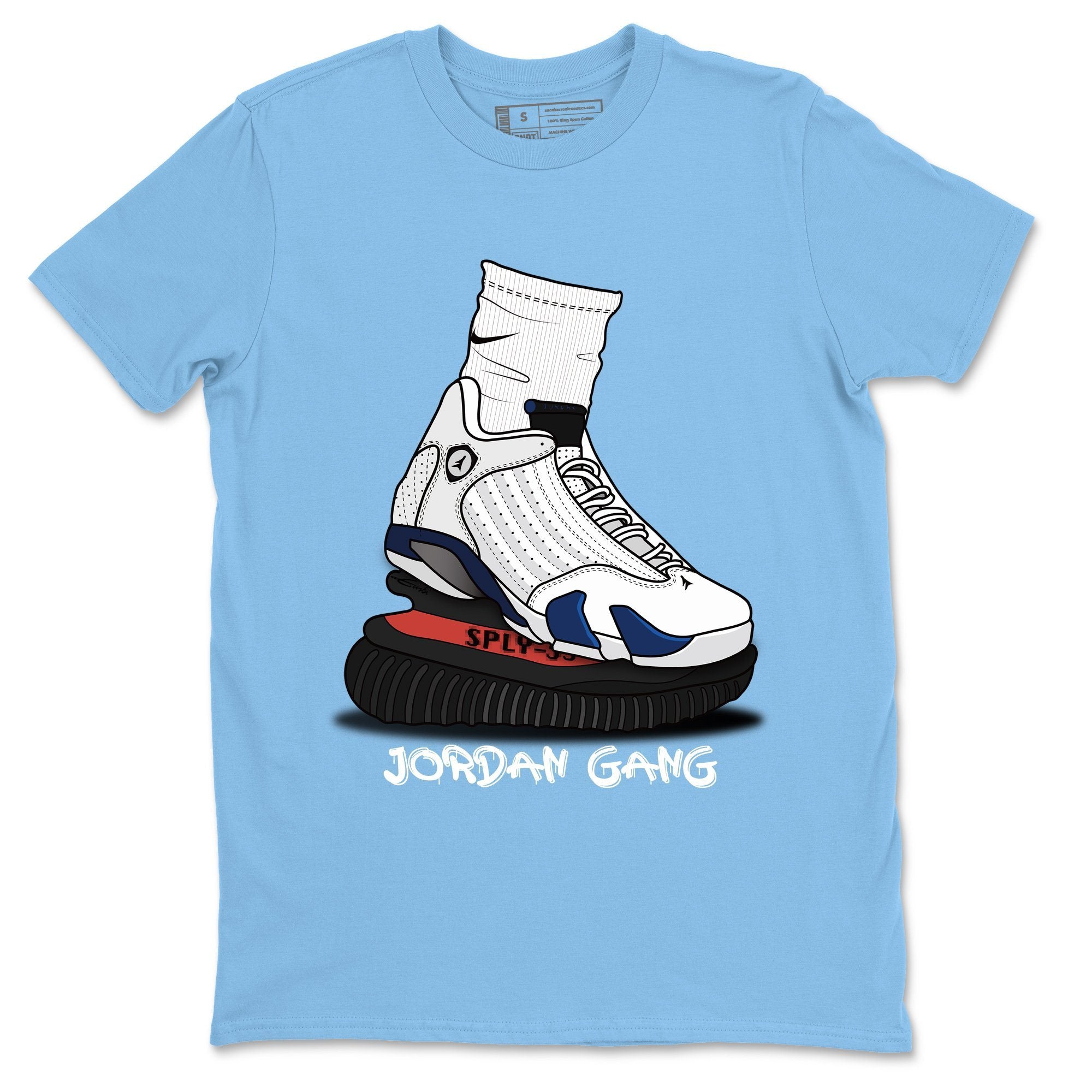 Air Jordan Gang Unisex Tops - Air Jordan 14 Hyper Royal