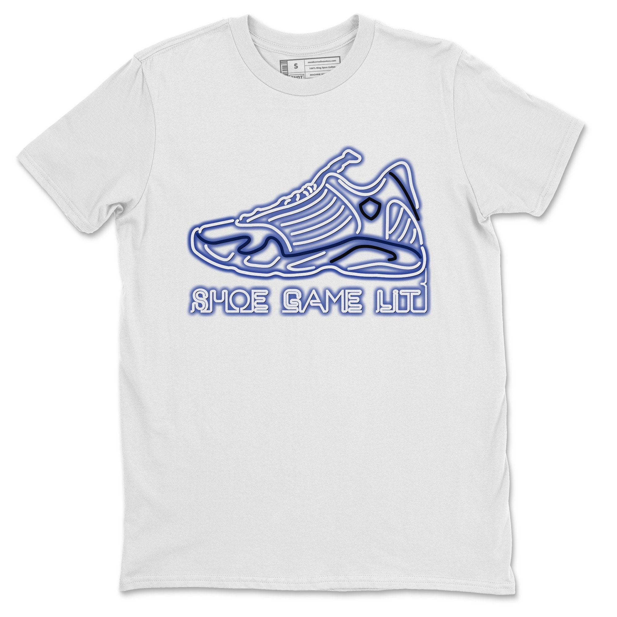 Shoe Game Lit Unisex Tops - Air Jordan 14 Hyper Royal