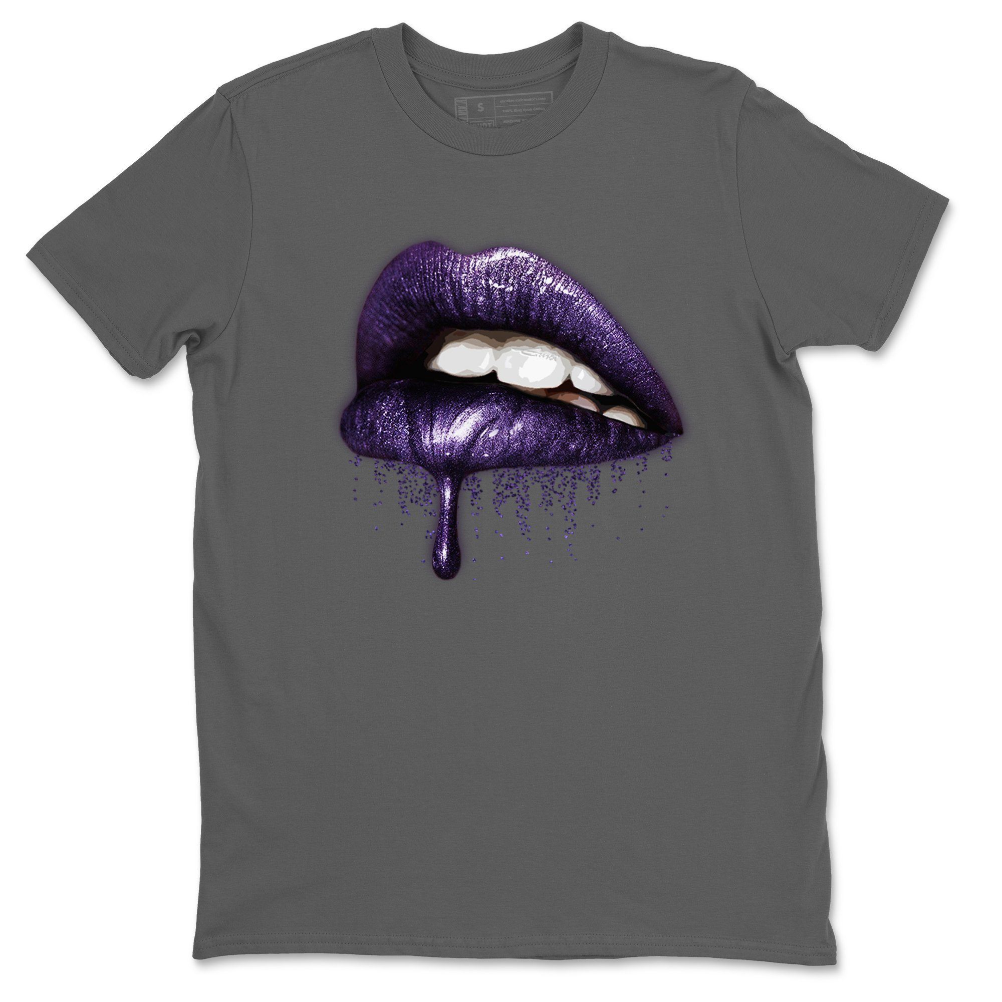 Dripping Lips Unisex Tops - Air Jordan 3 Court Purple