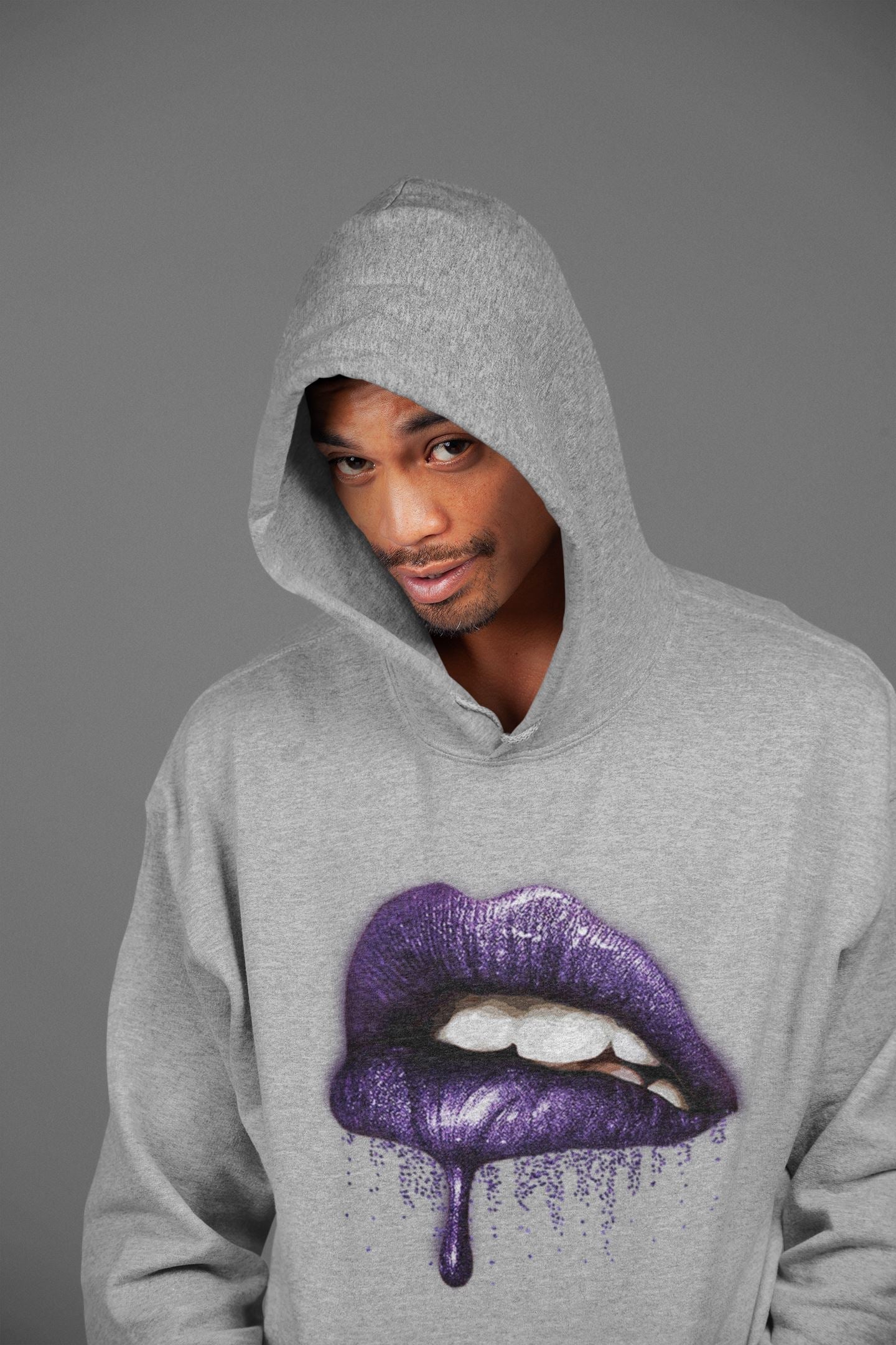 Dripping Lips Unisex Tops - Air Jordan 3 Court Purple