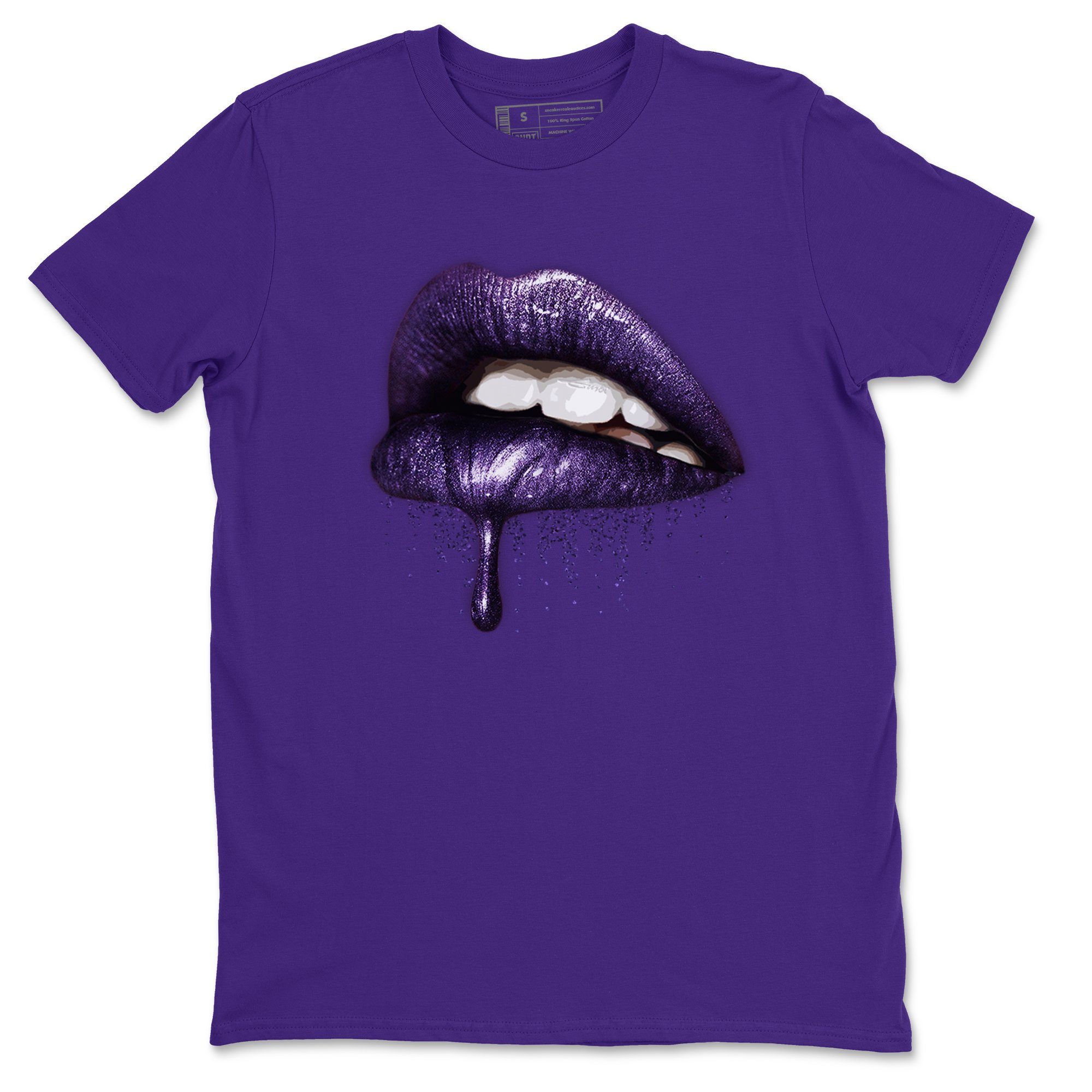Dripping Lips Unisex Tops - Air Jordan 3 Court Purple