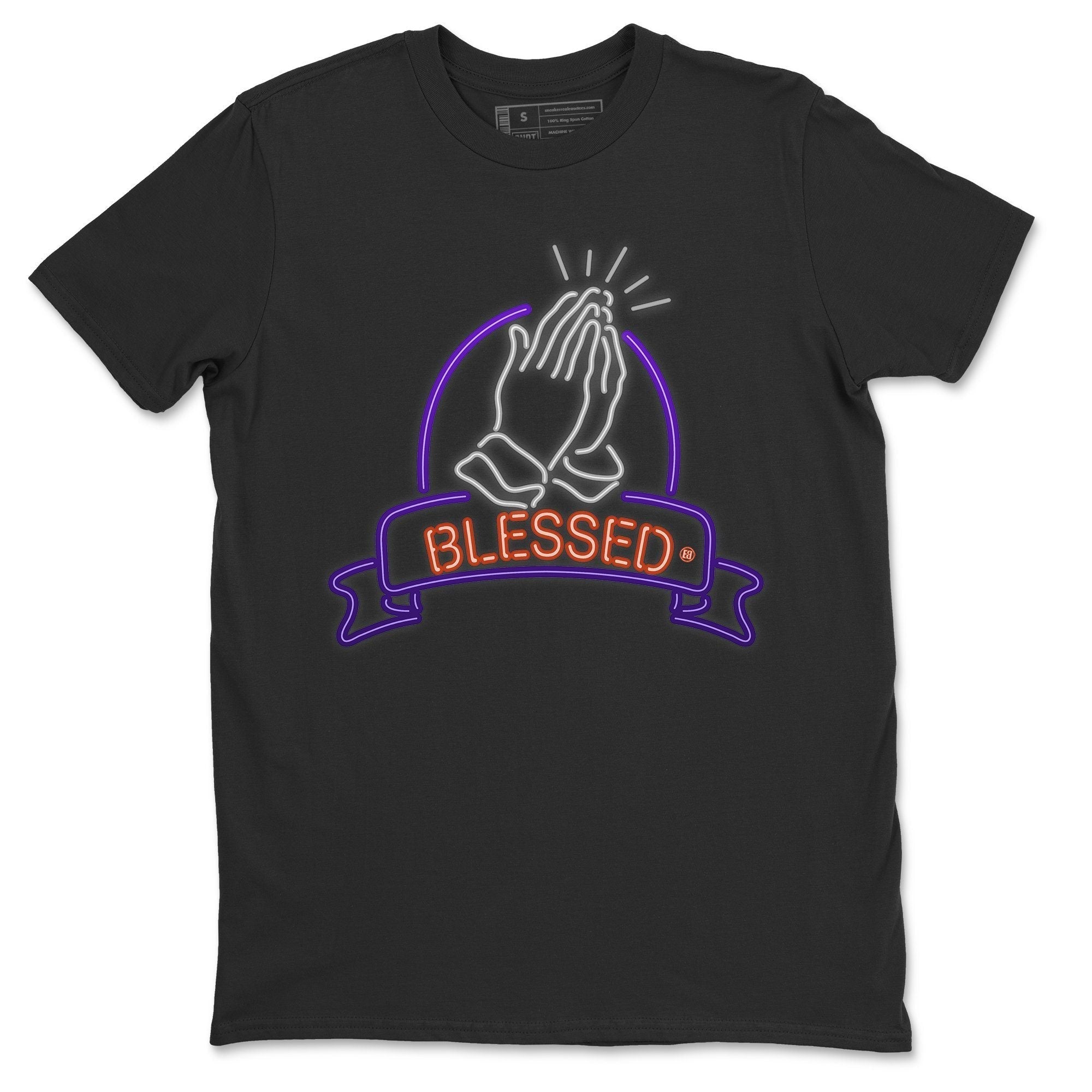 Blessed Unisex Tops - Air Jordan 3 Court Purple