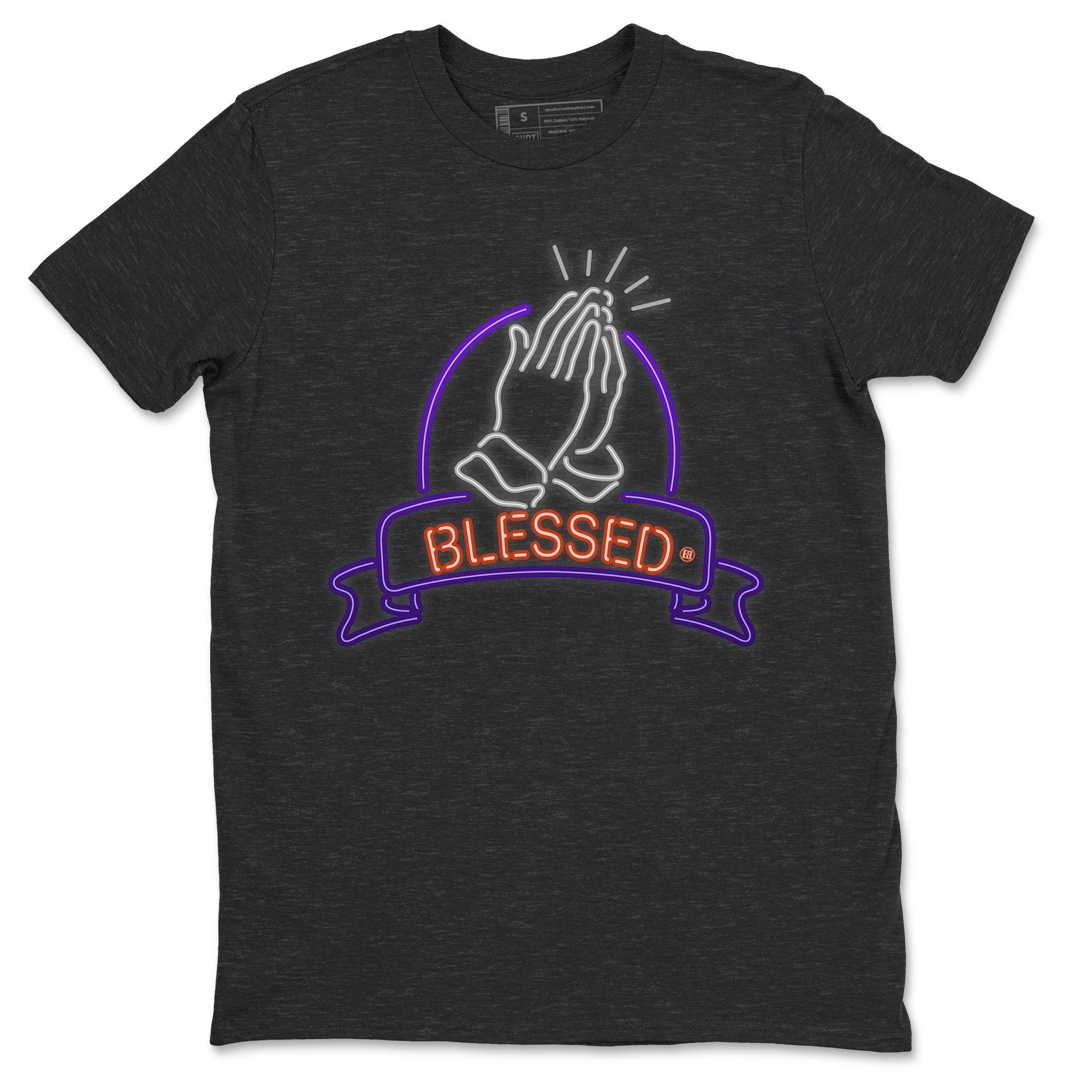Blessed Unisex Tops - Air Jordan 3 Court Purple