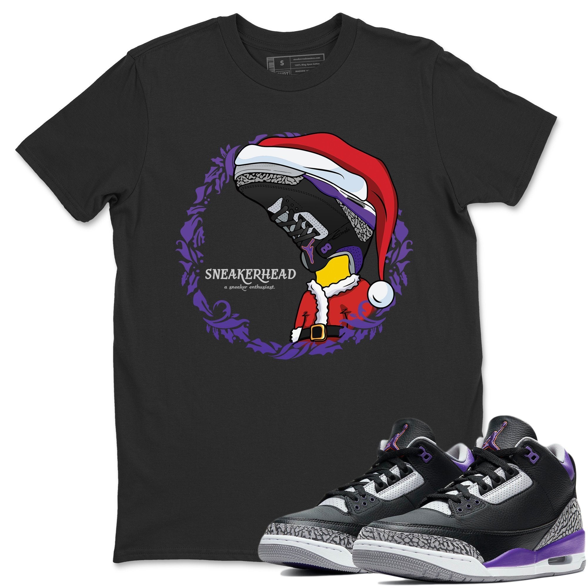 Christmas snkmatch Unisex Tops - Air Jordan 3 Court Purple