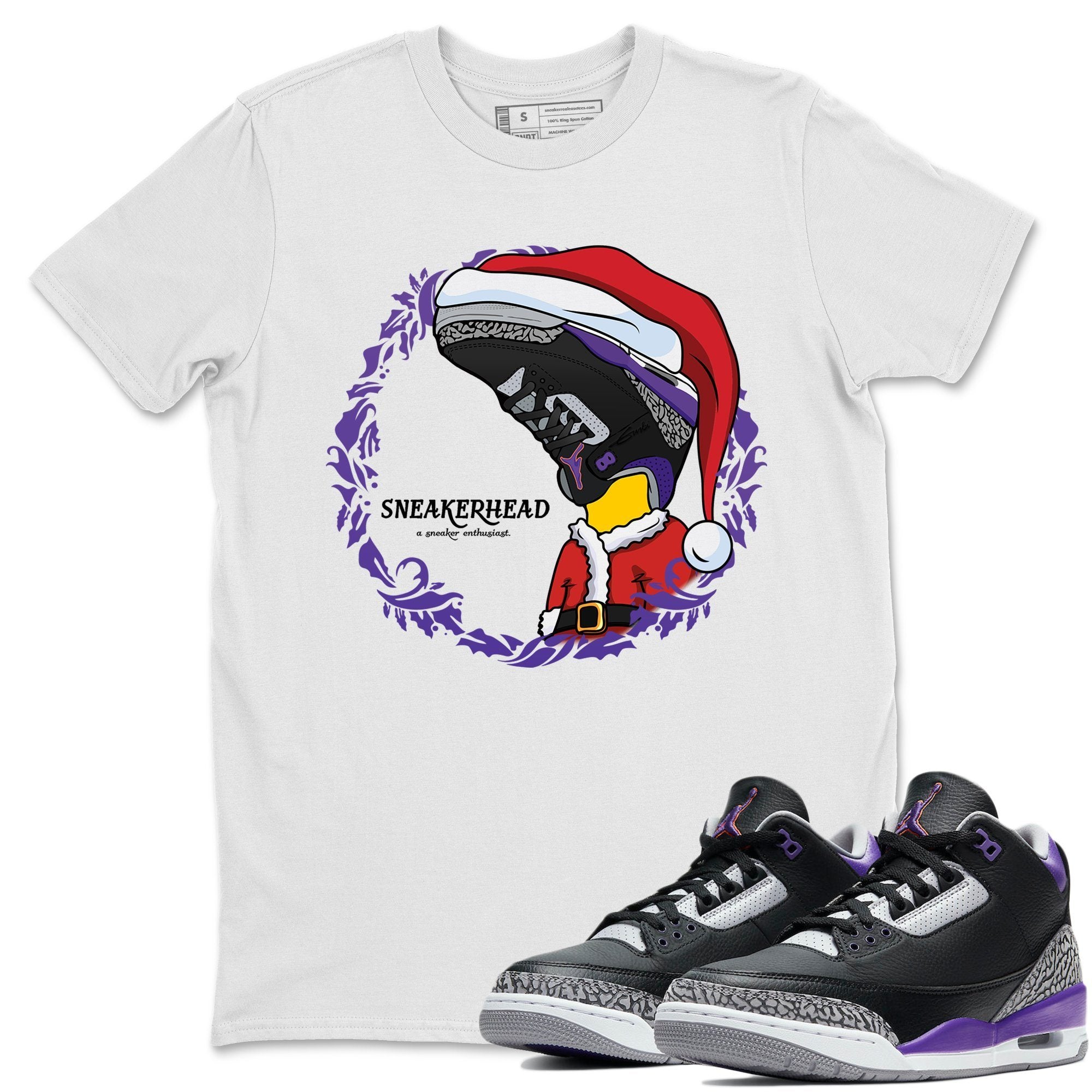Christmas snkmatch Unisex Tops - Air Jordan 3 Court Purple
