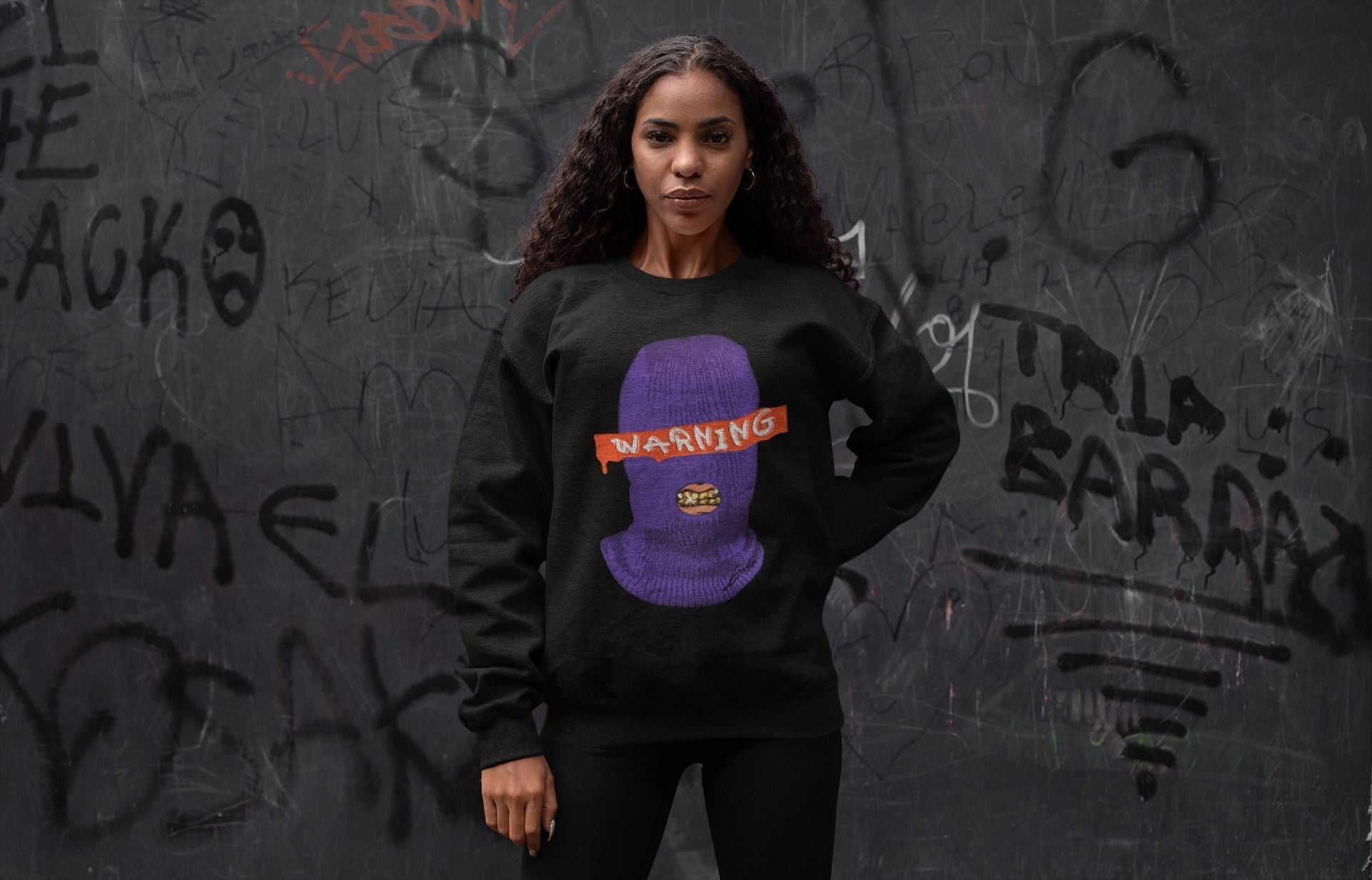 Warning Unisex Tops - Air Jordan 3 Court Purple
