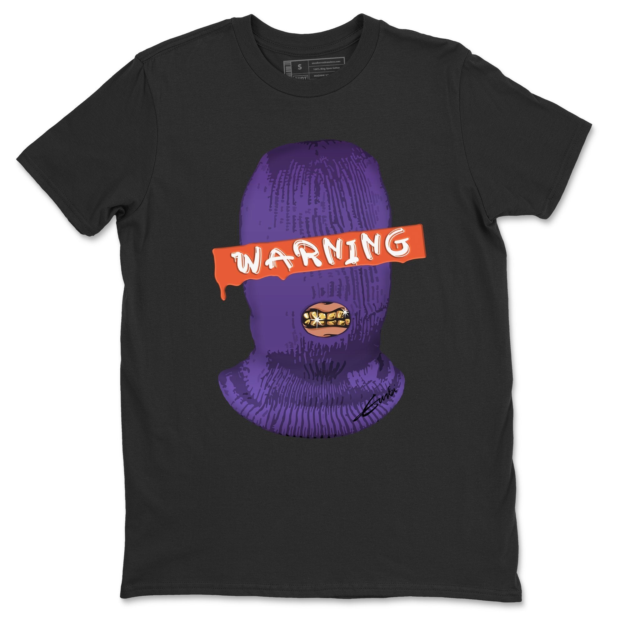Warning Unisex Tops - Air Jordan 3 Court Purple