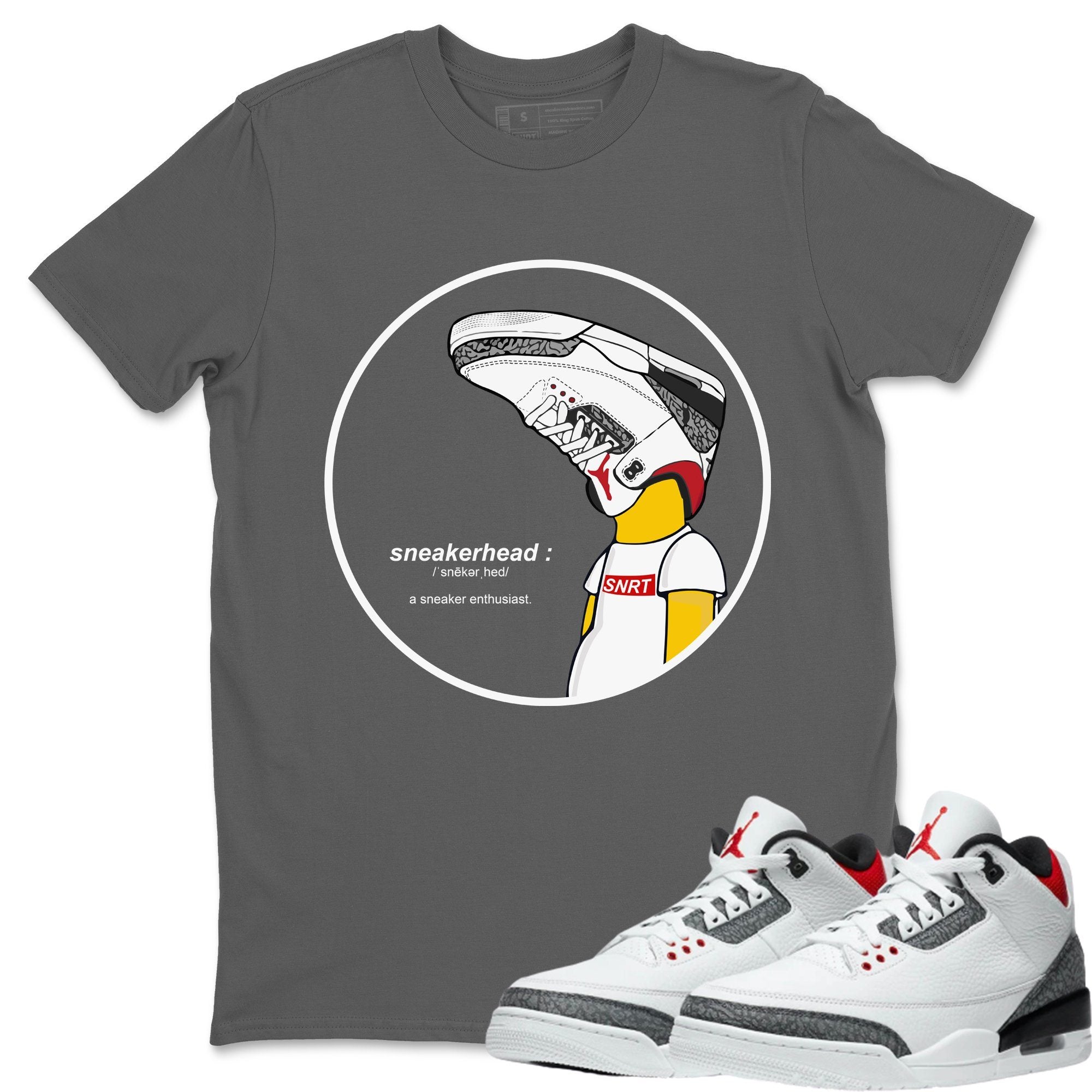 snkmatch Unisex Tops - Air Jordan 3 Fire Red
