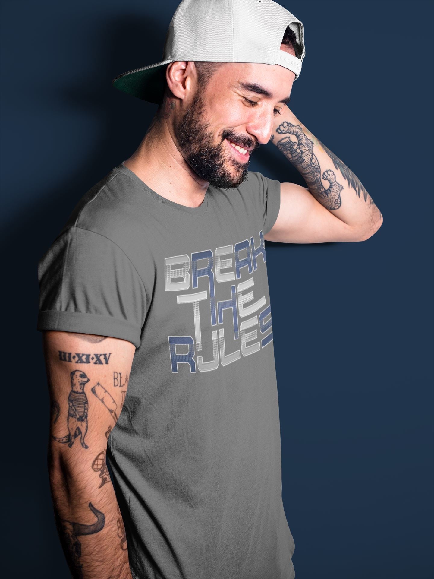 Break The Rules Unisex Tops - Air Jordan 3 Midnight Navy