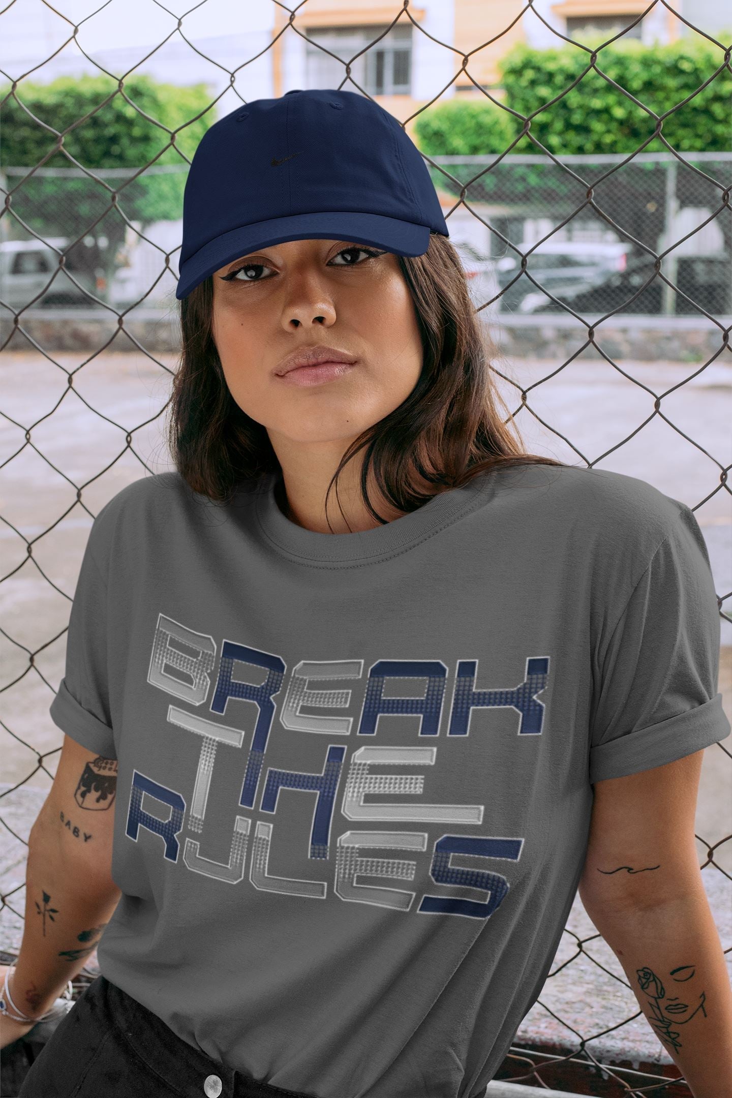 Break The Rules Unisex Tops - Air Jordan 3 Midnight Navy