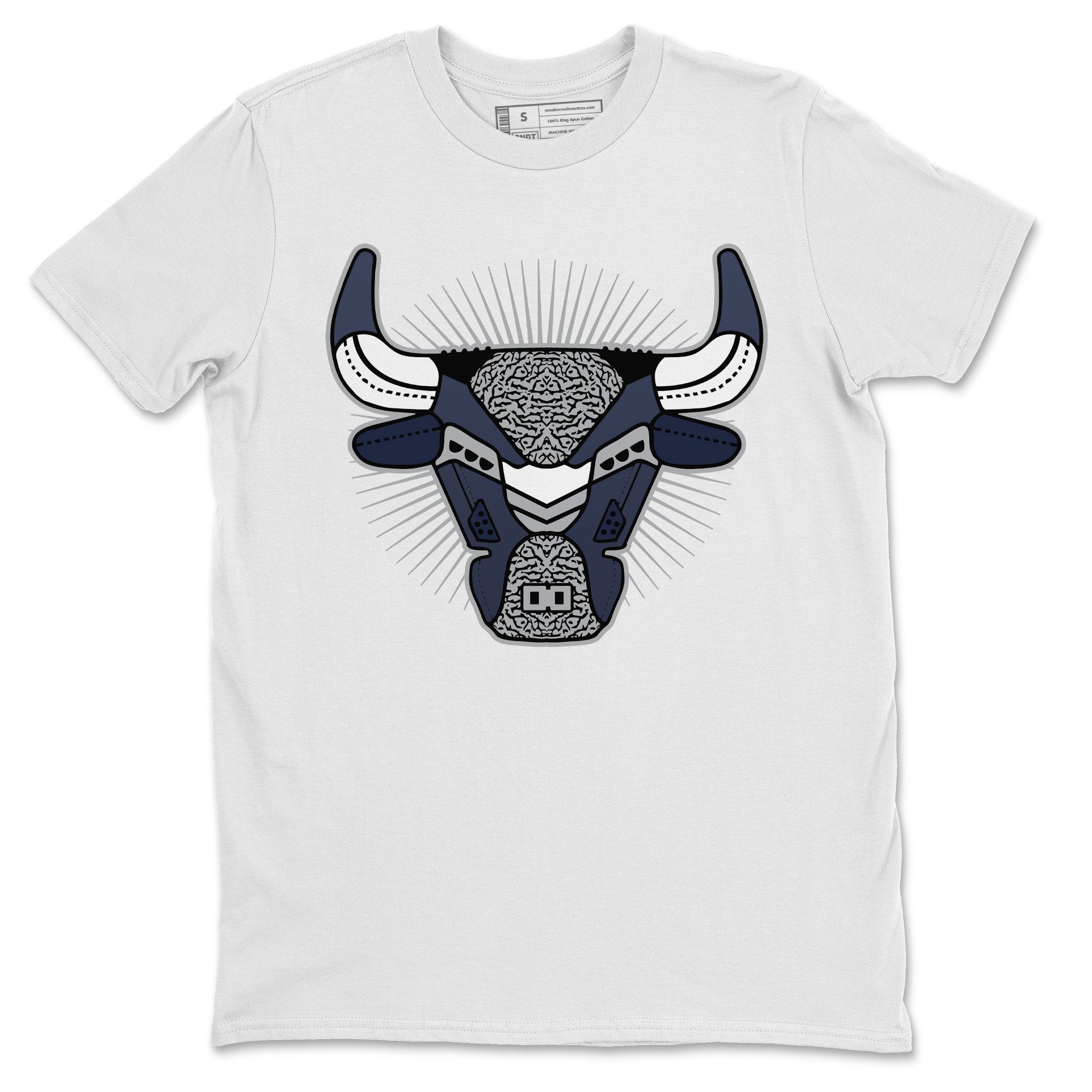 Bull Head Unisex Tops - Air Jordan 3 Midnight Navy