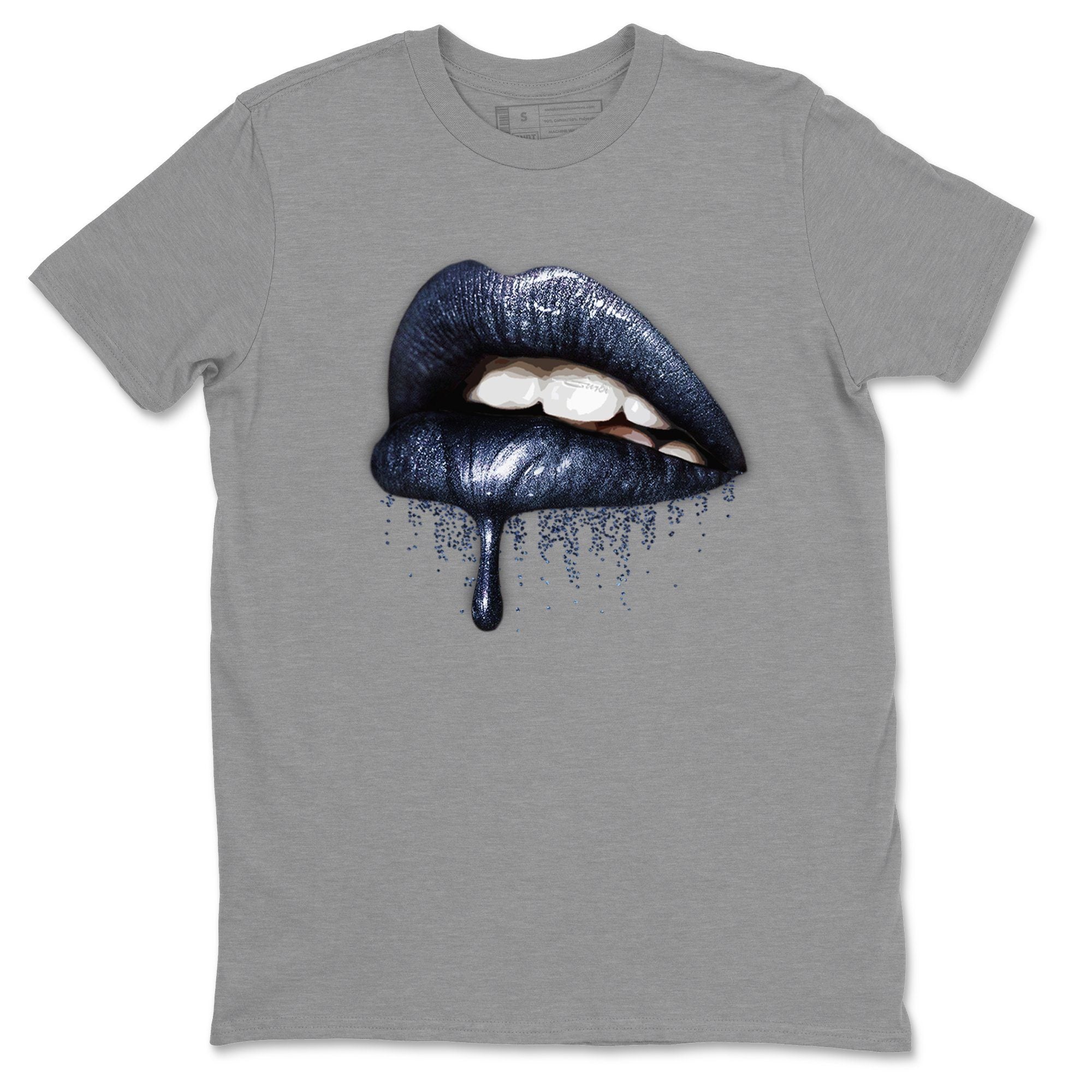 Dripping Lips Unisex Tops - Air Jordan 3 Midnight Navy