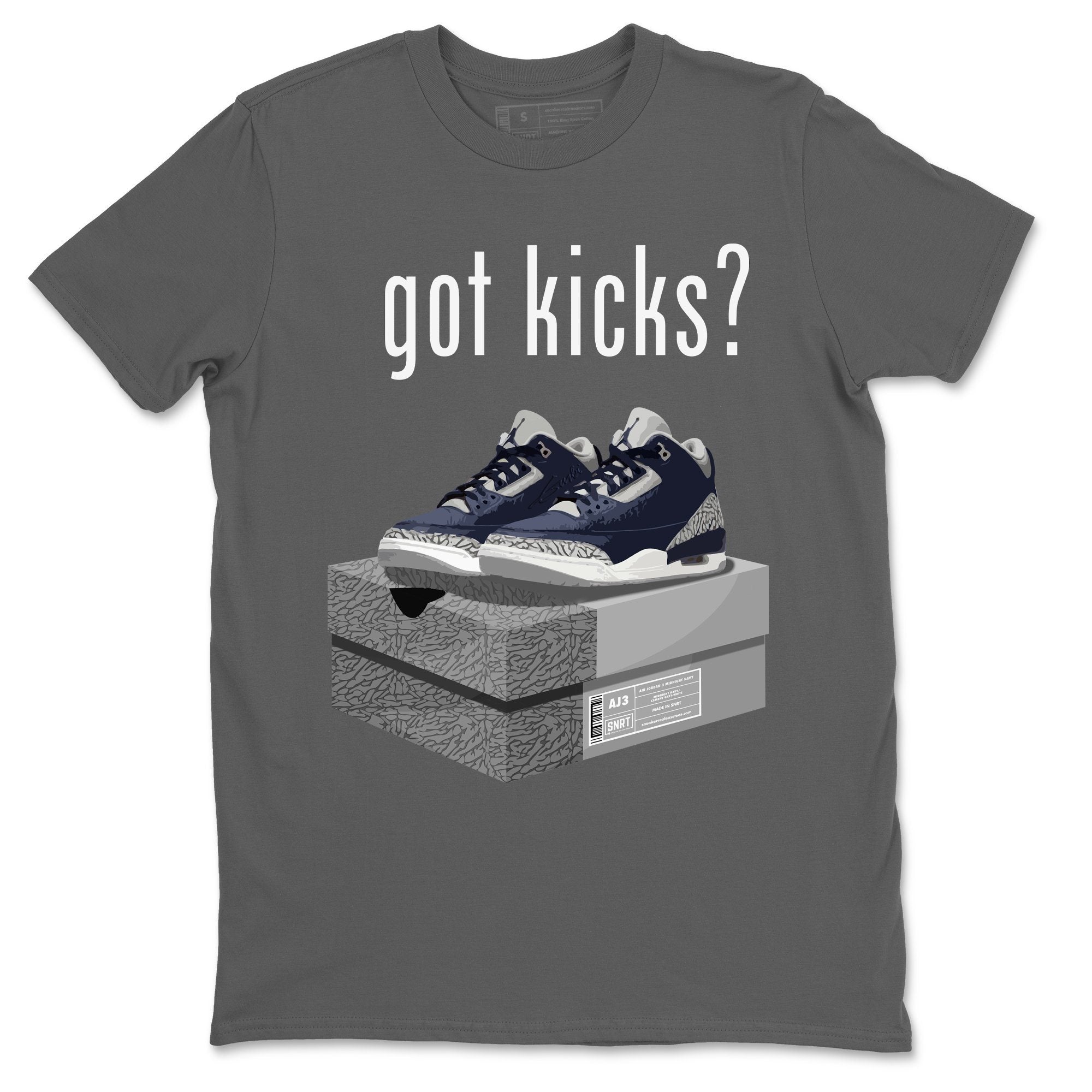 Got Kicks Unisex Tops - Air Jordan 3 Midnight Navy