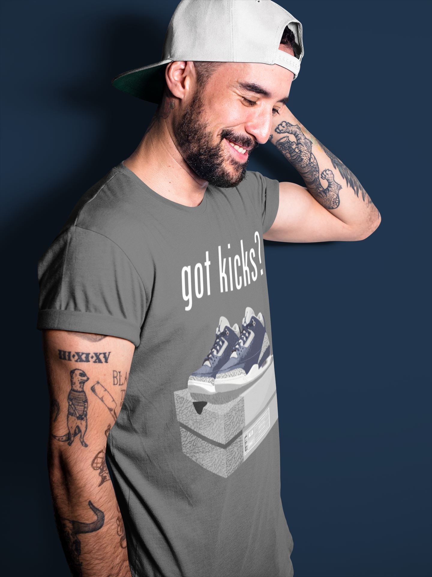 Got Kicks Unisex Tops - Air Jordan 3 Midnight Navy