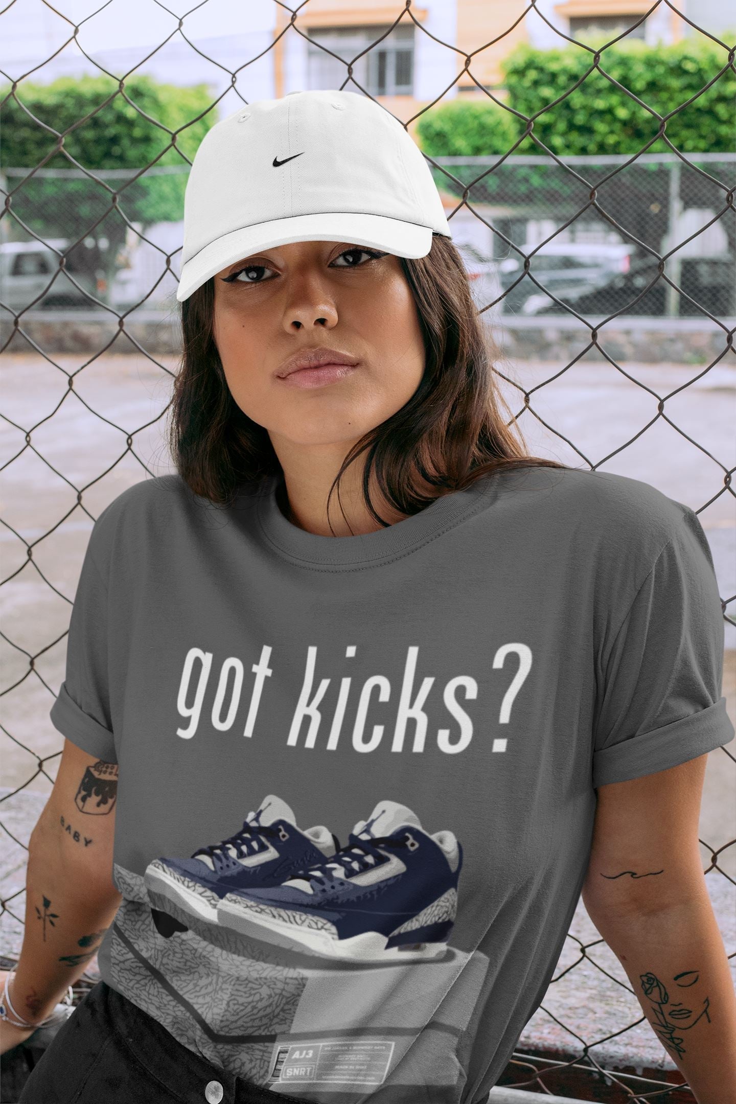 Got Kicks Unisex Tops - Air Jordan 3 Midnight Navy