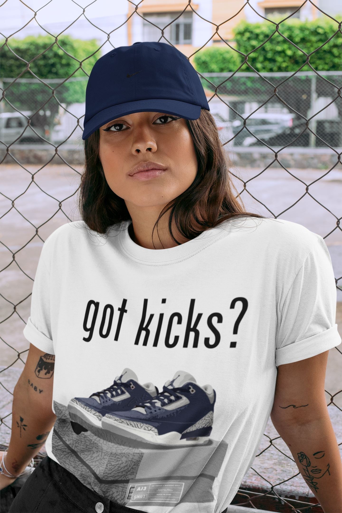 Got Kicks Unisex Tops - Air Jordan 3 Midnight Navy