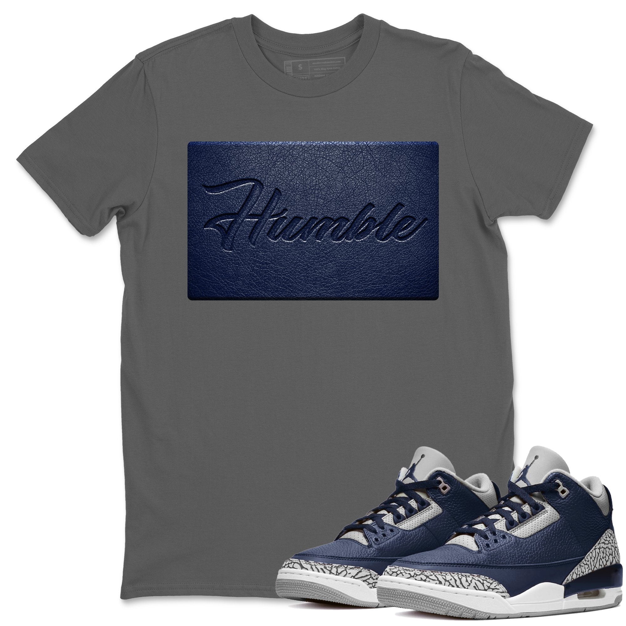 Humble Unisex Tops - Air Jordan 3 Midnight Navy