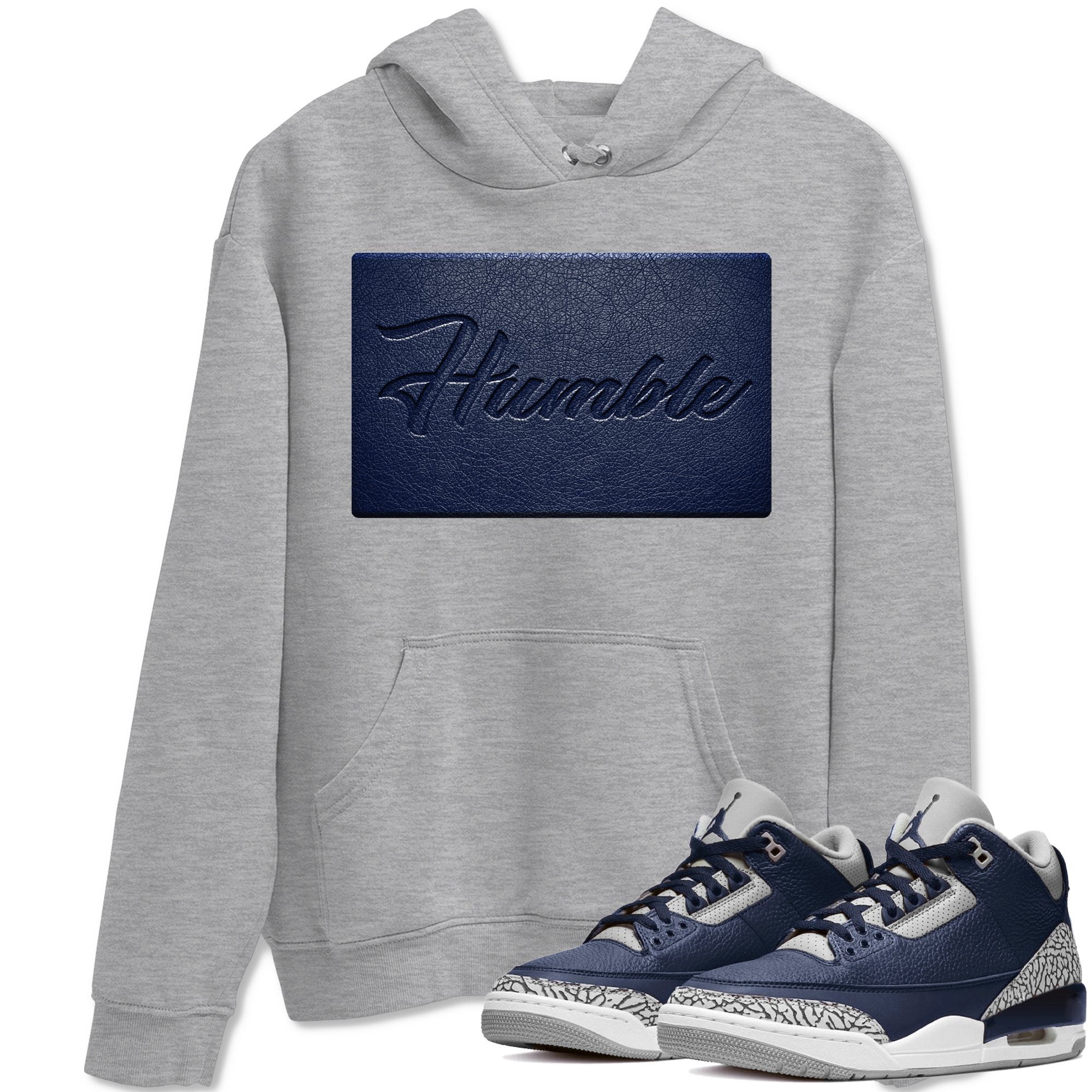 Humble Unisex Tops - Air Jordan 3 Midnight Navy