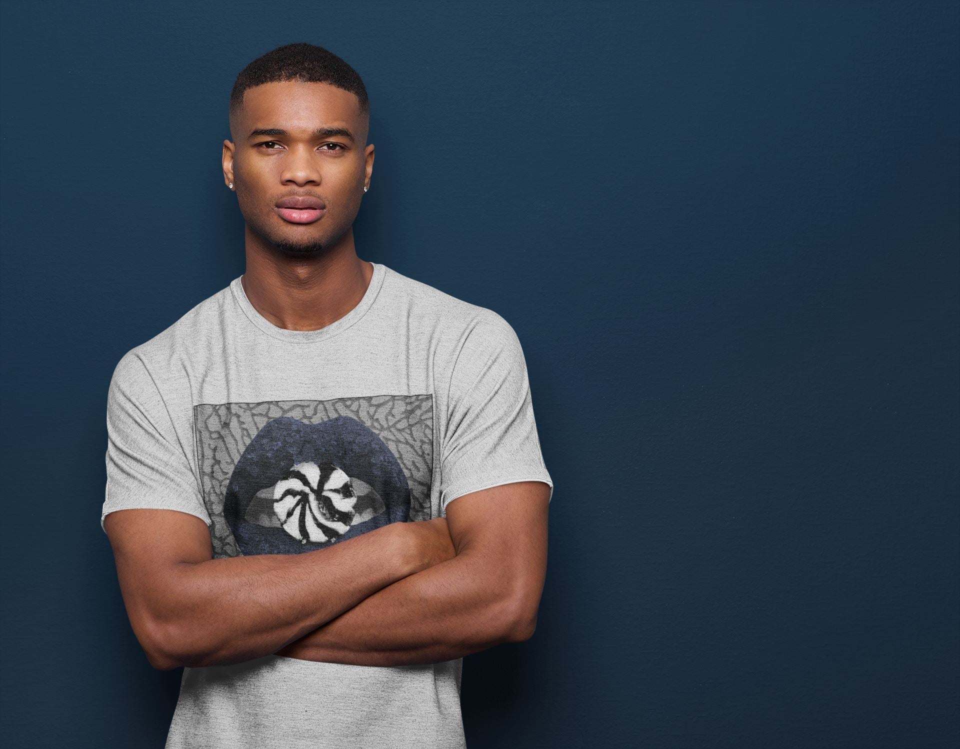 Lips Candy Unisex Tops - Air Jordan 3 Midnight Navy