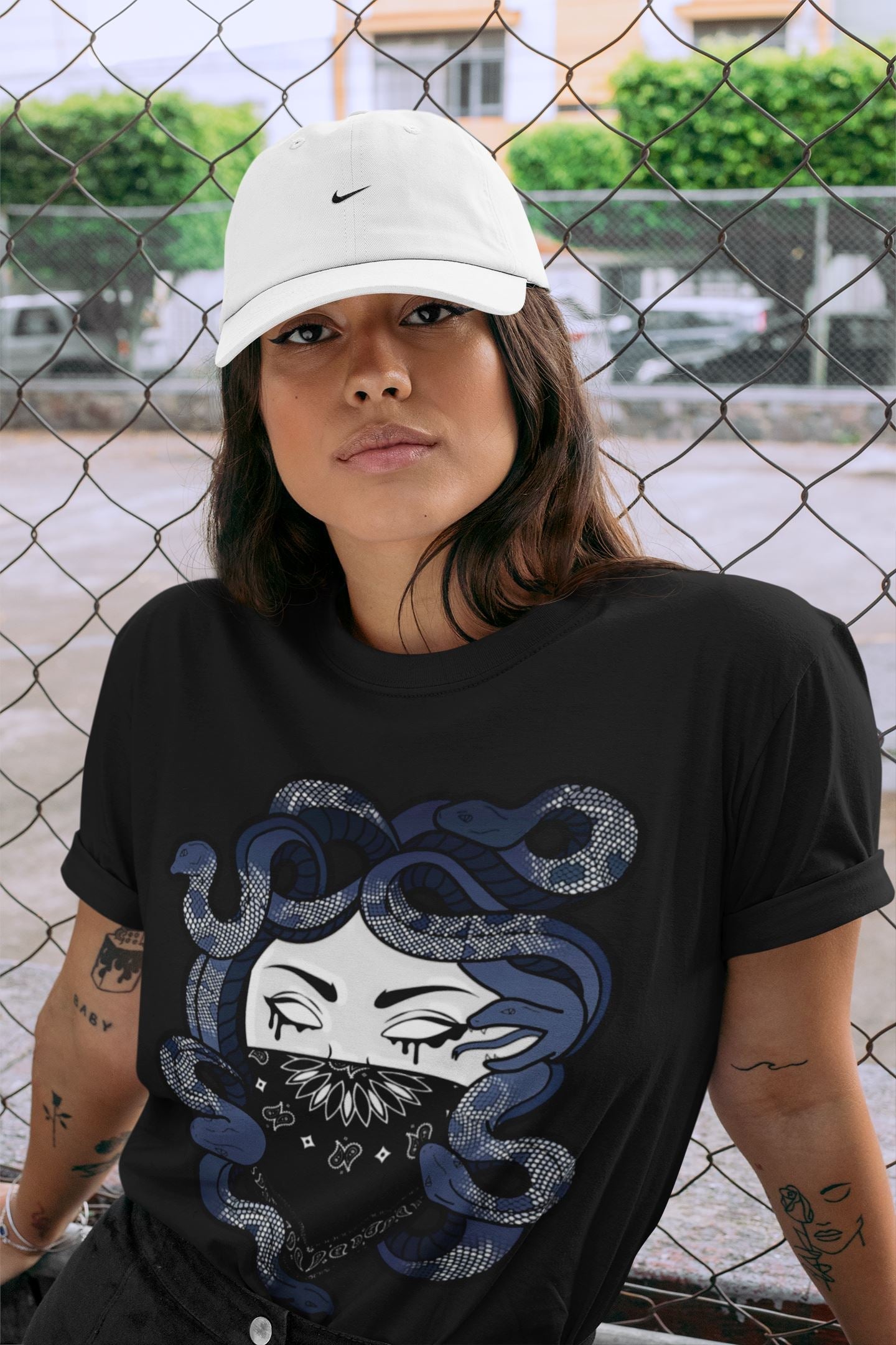 Medusa Unisex Tops - Air Jordan 3 Midnight Navy