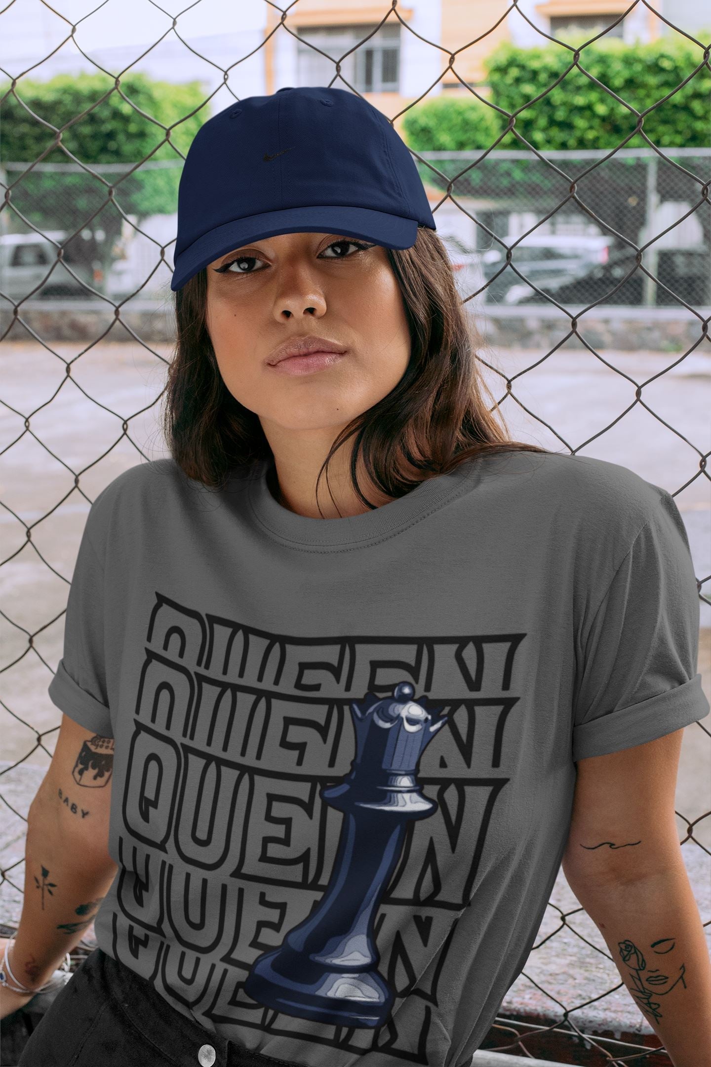 Queen Unisex Tops - Air Jordan 3 Midnight Navy