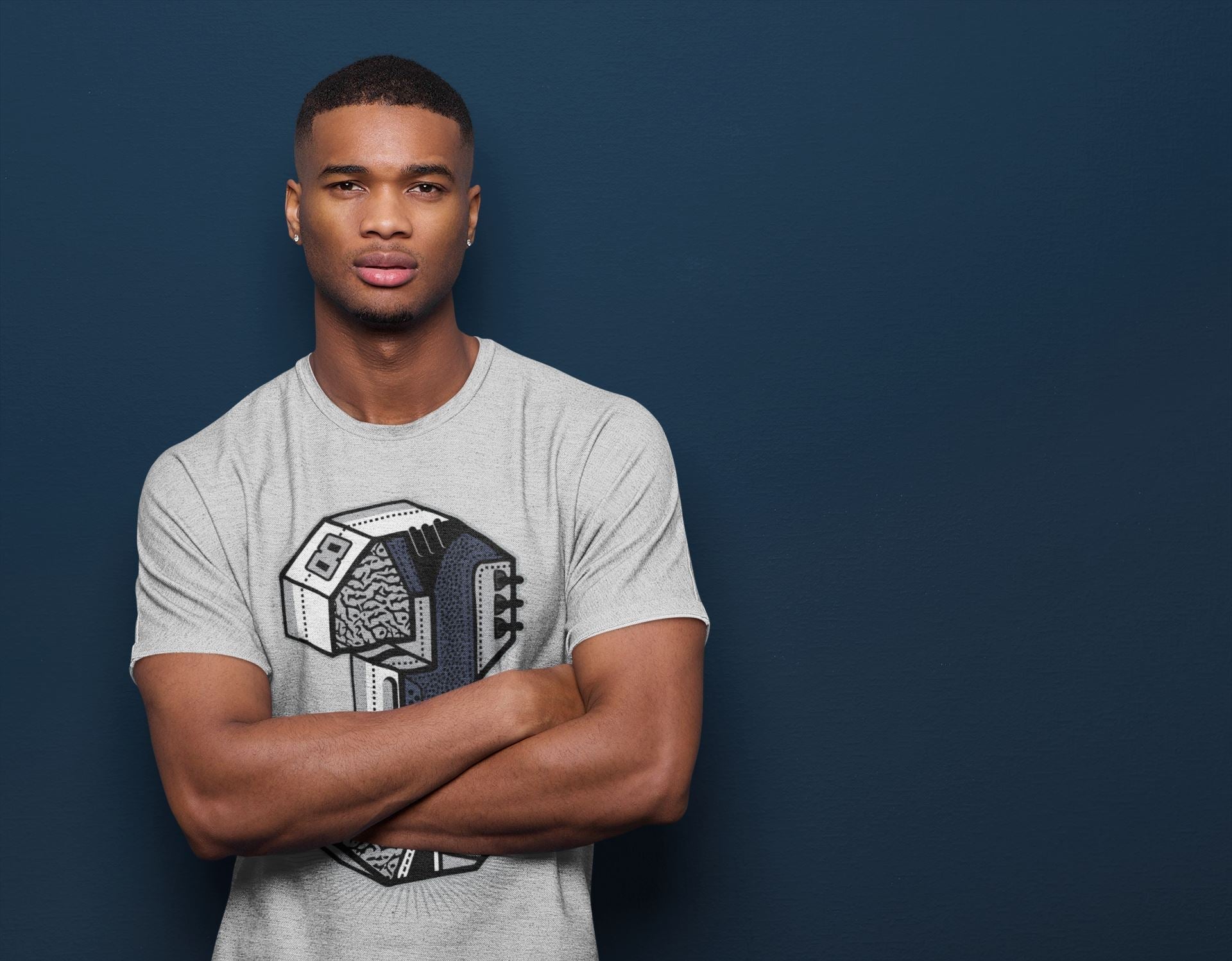 Three Statue Unisex Tops - Air Jordan 3 Midnight Navy