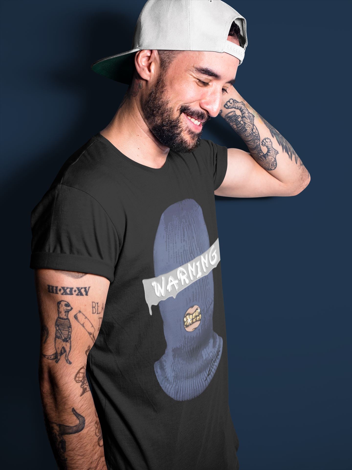 Warning Unisex Tops - Air Jordan 3 Midnight Navy