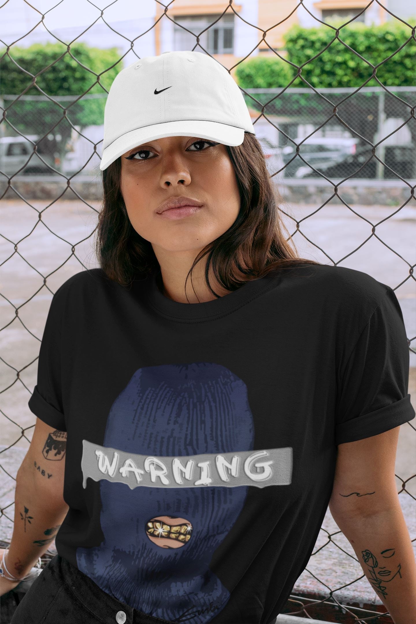 Warning Unisex Tops - Air Jordan 3 Midnight Navy
