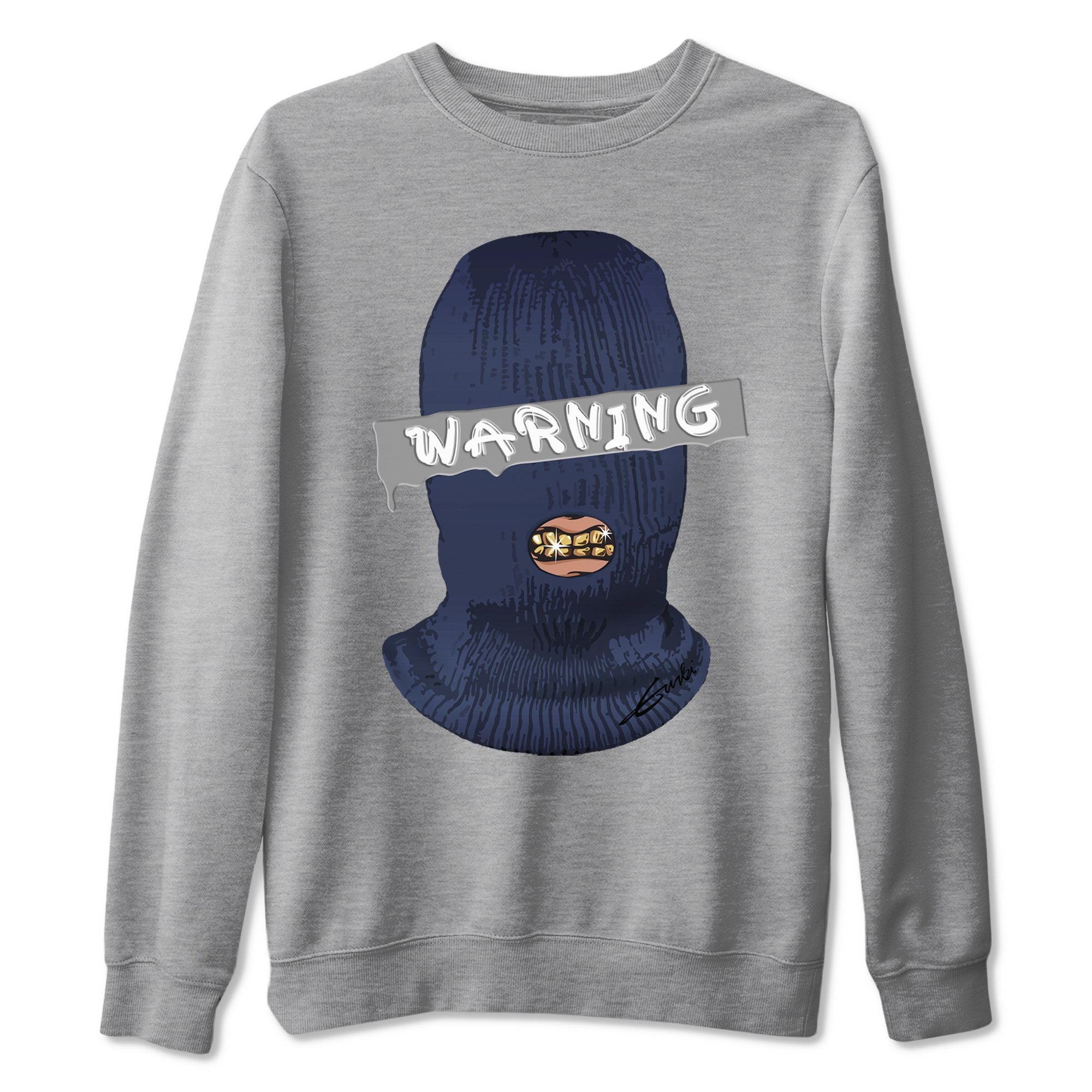 Warning Unisex Tops - Air Jordan 3 Midnight Navy