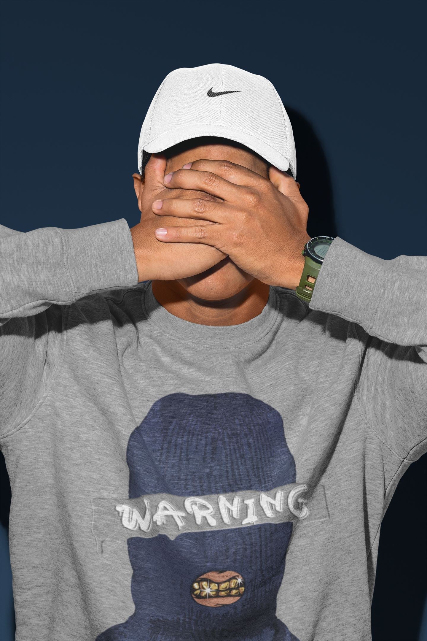 Warning Unisex Tops - Air Jordan 3 Midnight Navy