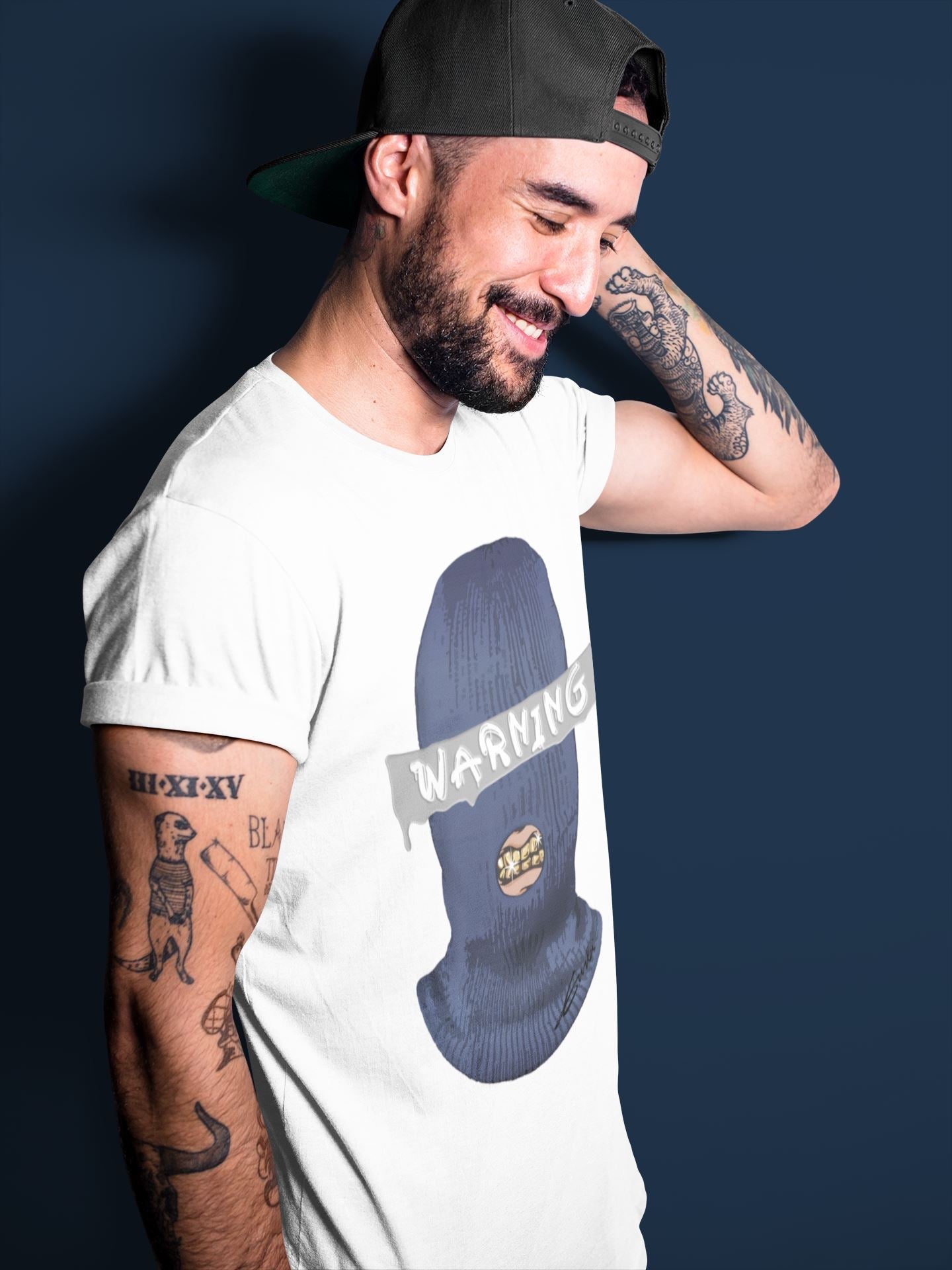 Warning Unisex Tops - Air Jordan 3 Midnight Navy