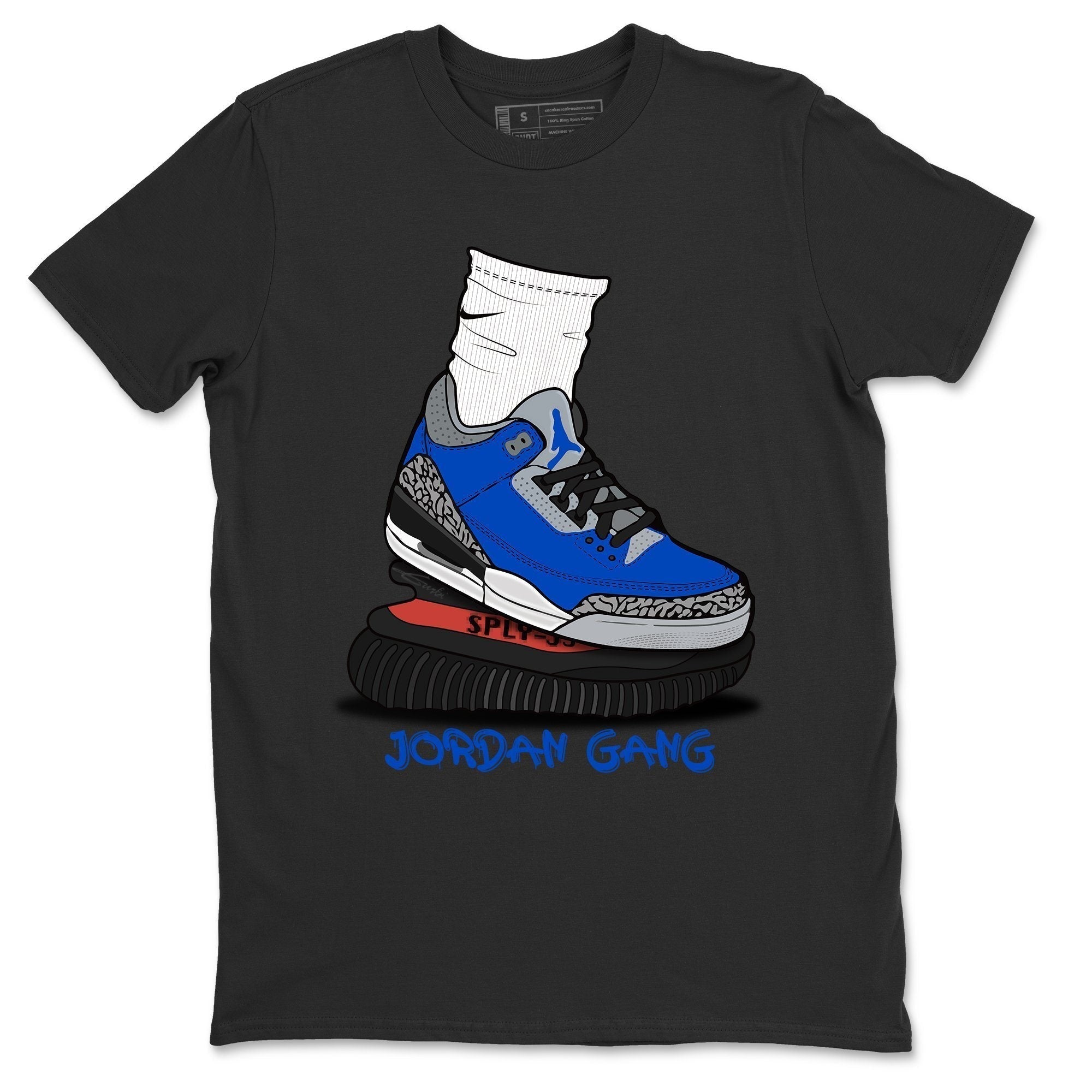 Air Jordan Gang Unisex Tops - Air Jordan 3 Varsity Royal