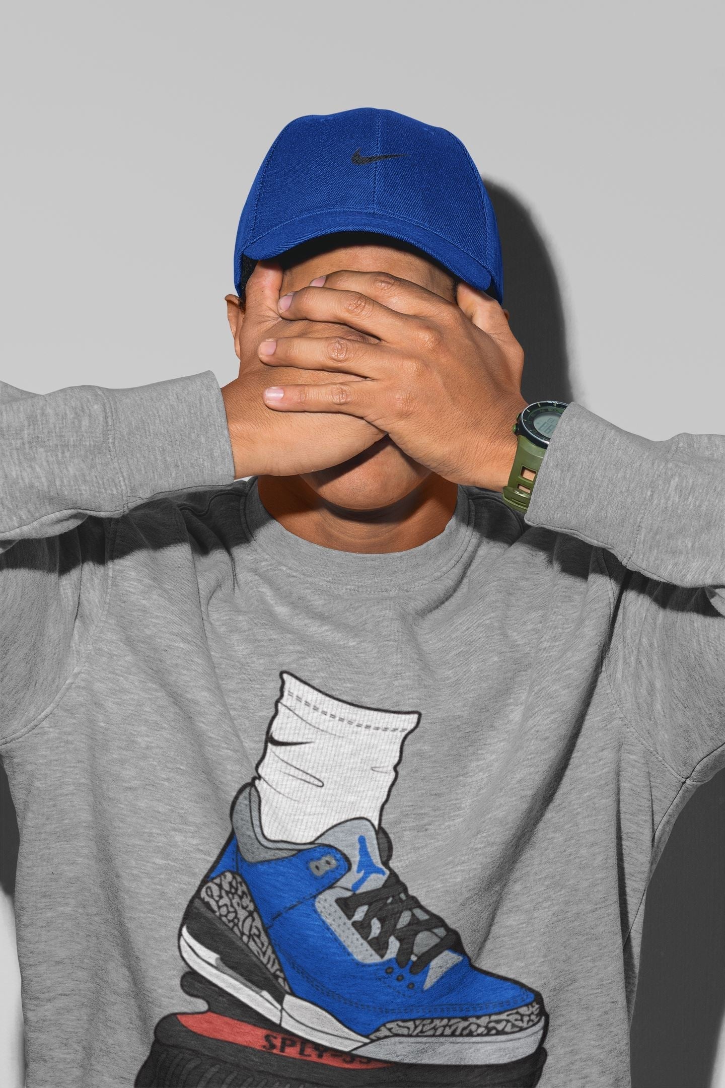 Air Jordan Gang Unisex Tops - Air Jordan 3 Varsity Royal