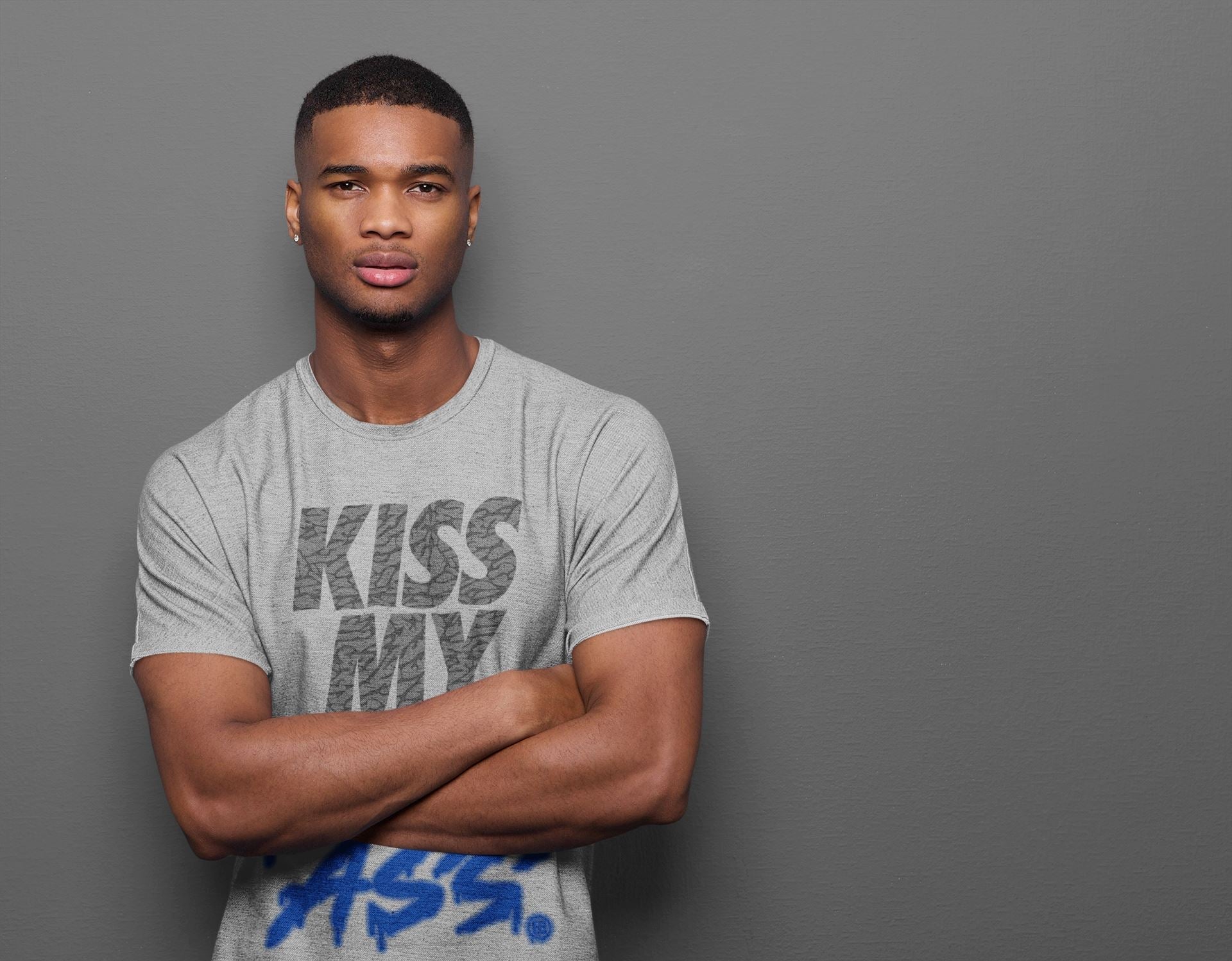 Kiss My Ass Unisex Tops - Air Jordan 3 Varsity Royal