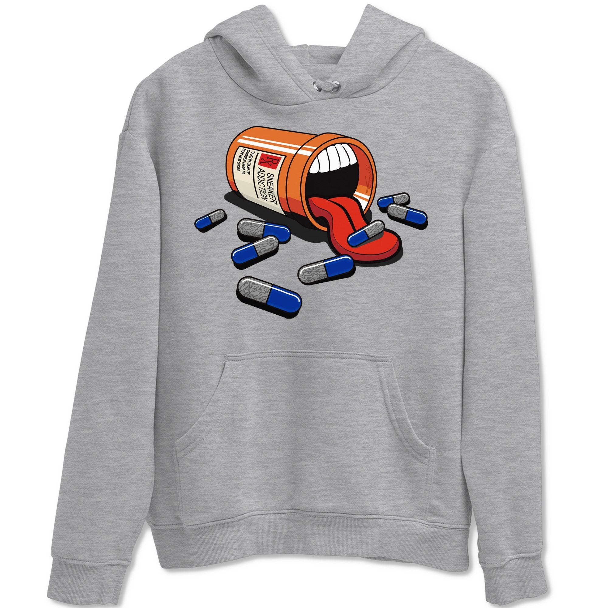 snkmatch Addiction Unisex Tops - Air Jordan 3 Varsity Royal