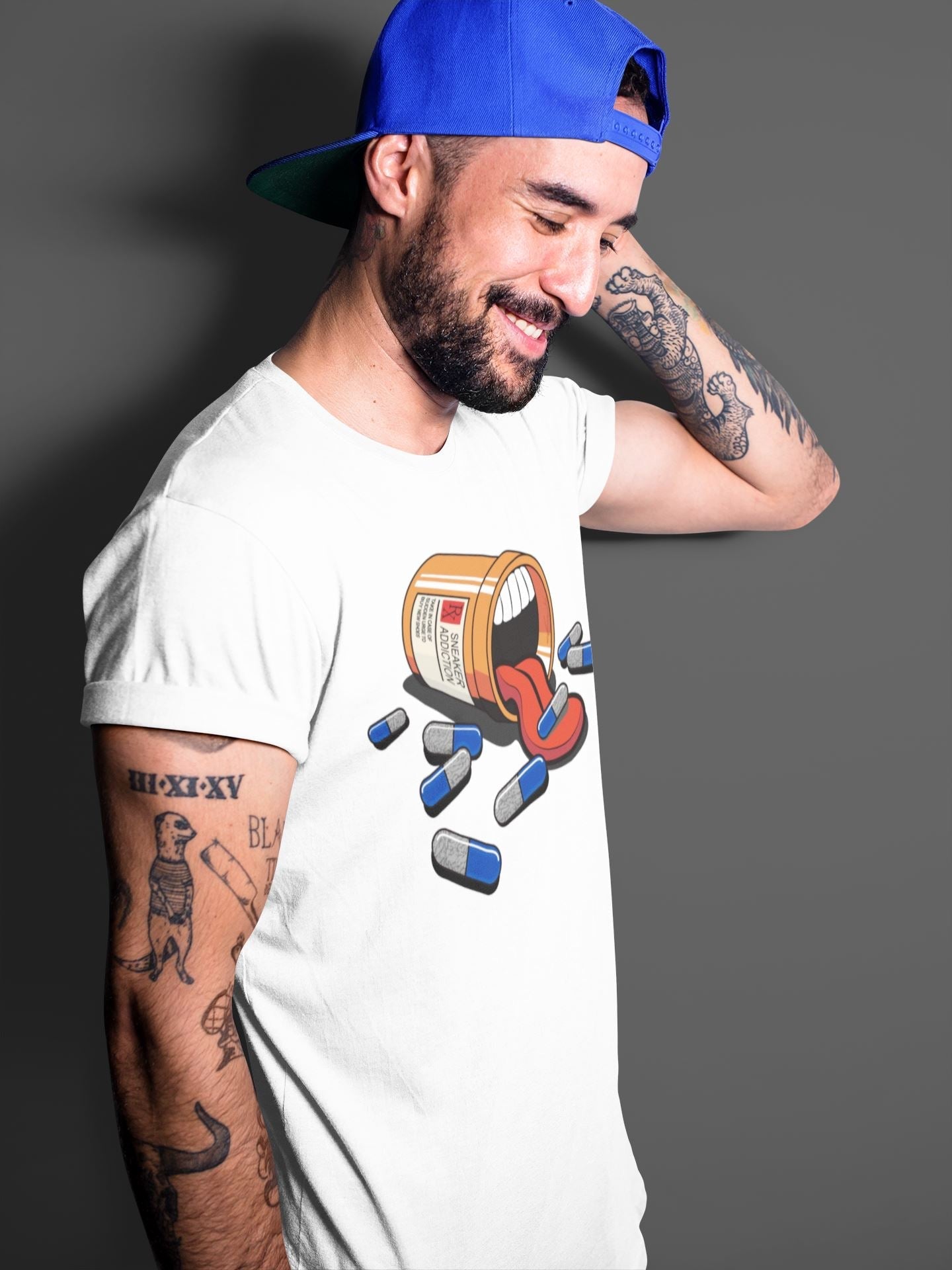 snkmatch Addiction Unisex Tops - Air Jordan 3 Varsity Royal