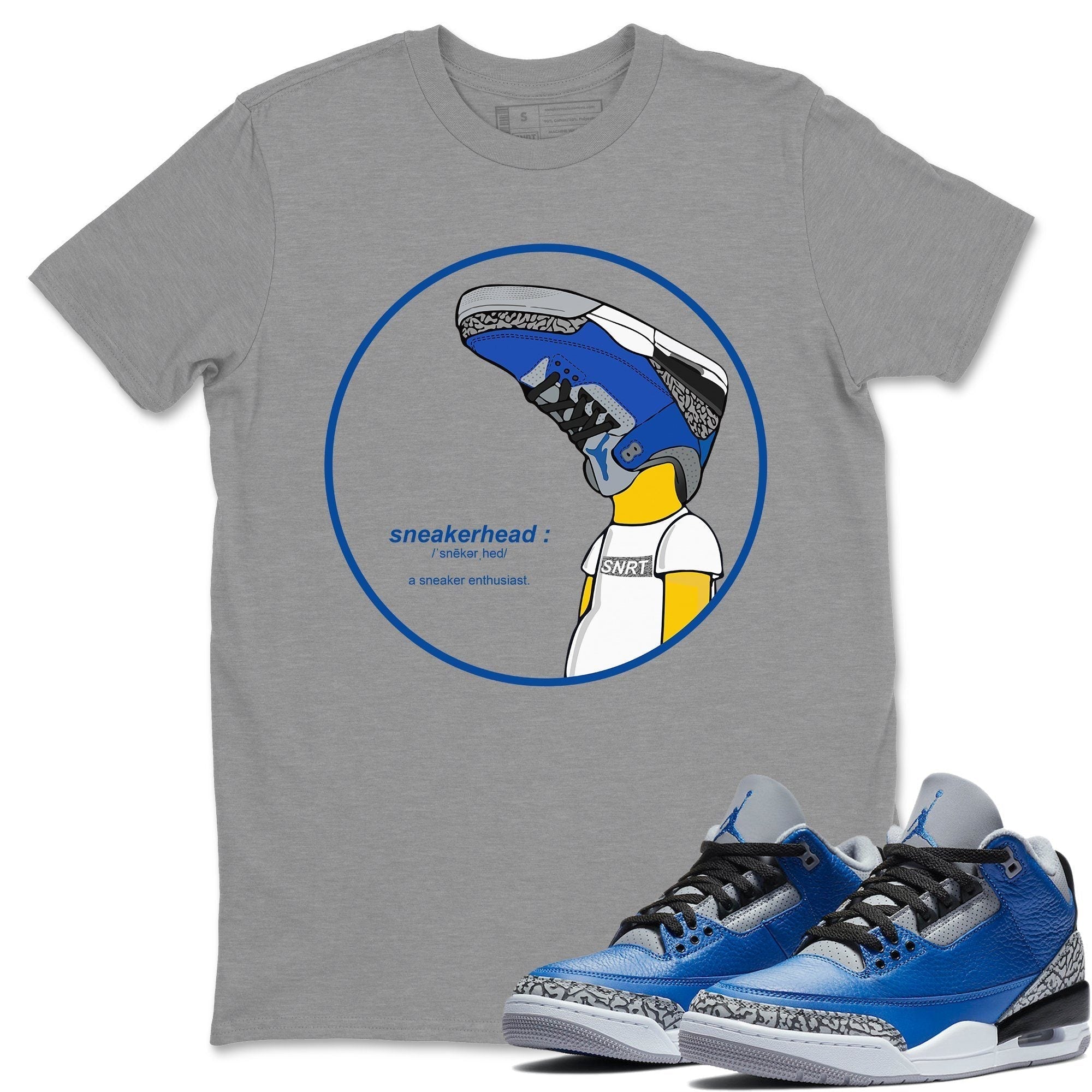 snkmatch Unisex Tops - Air Jordan 3 Varsity Royal