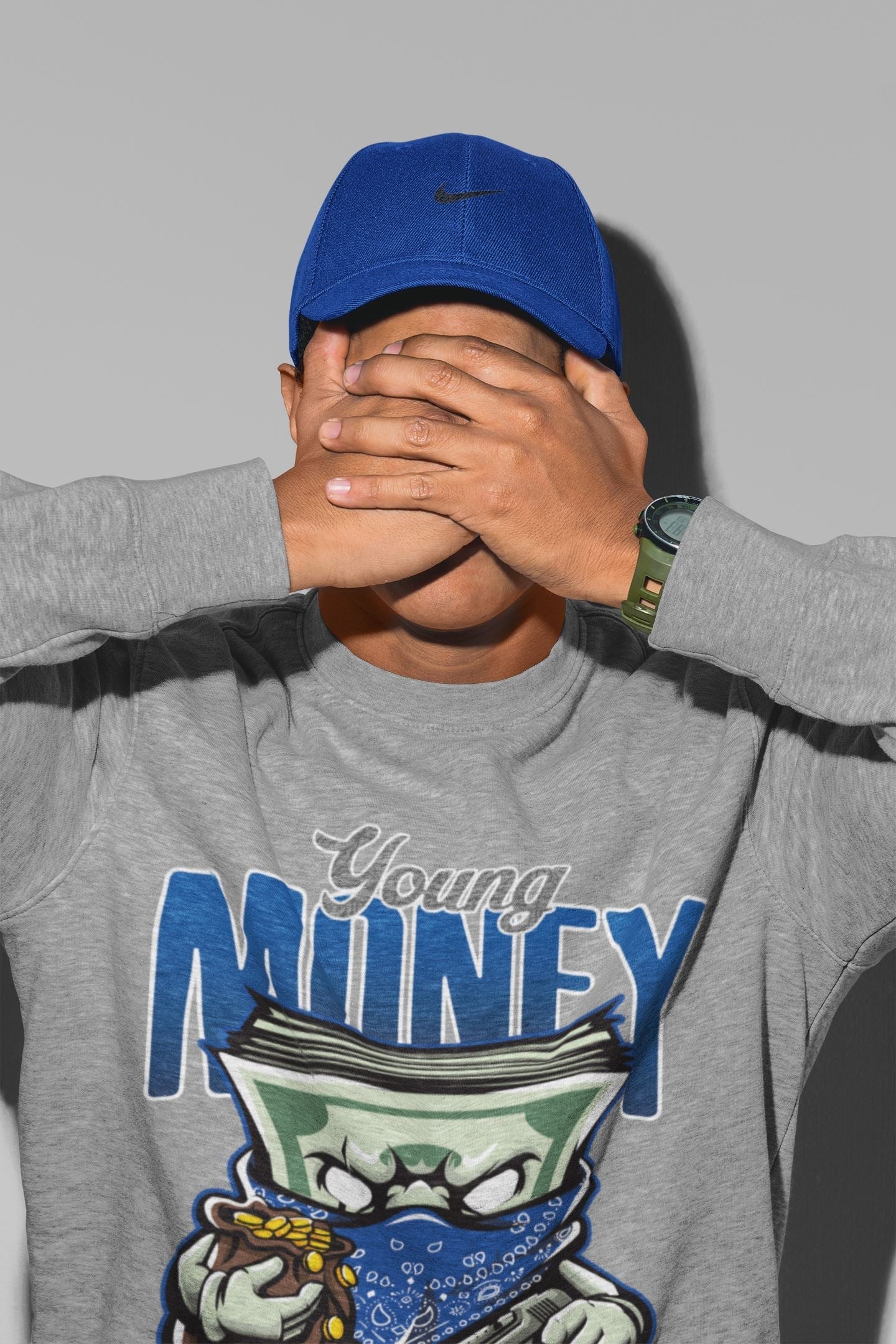 Young Money Unisex Tops - Air Jordan 3 Varsity Royal