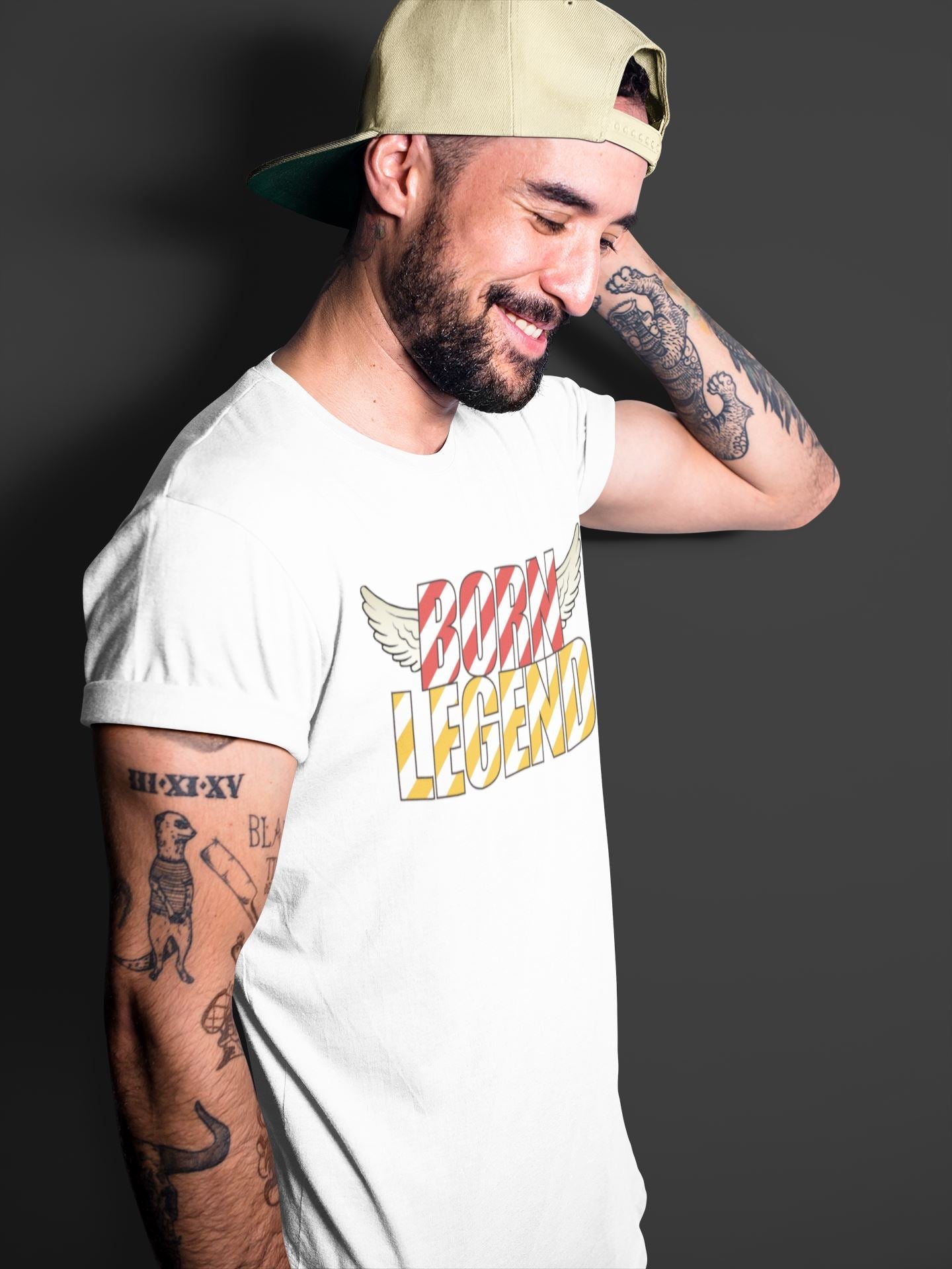 Born Legend Unisex Tops - Air Jordan 5 OFF-WHITE Sail