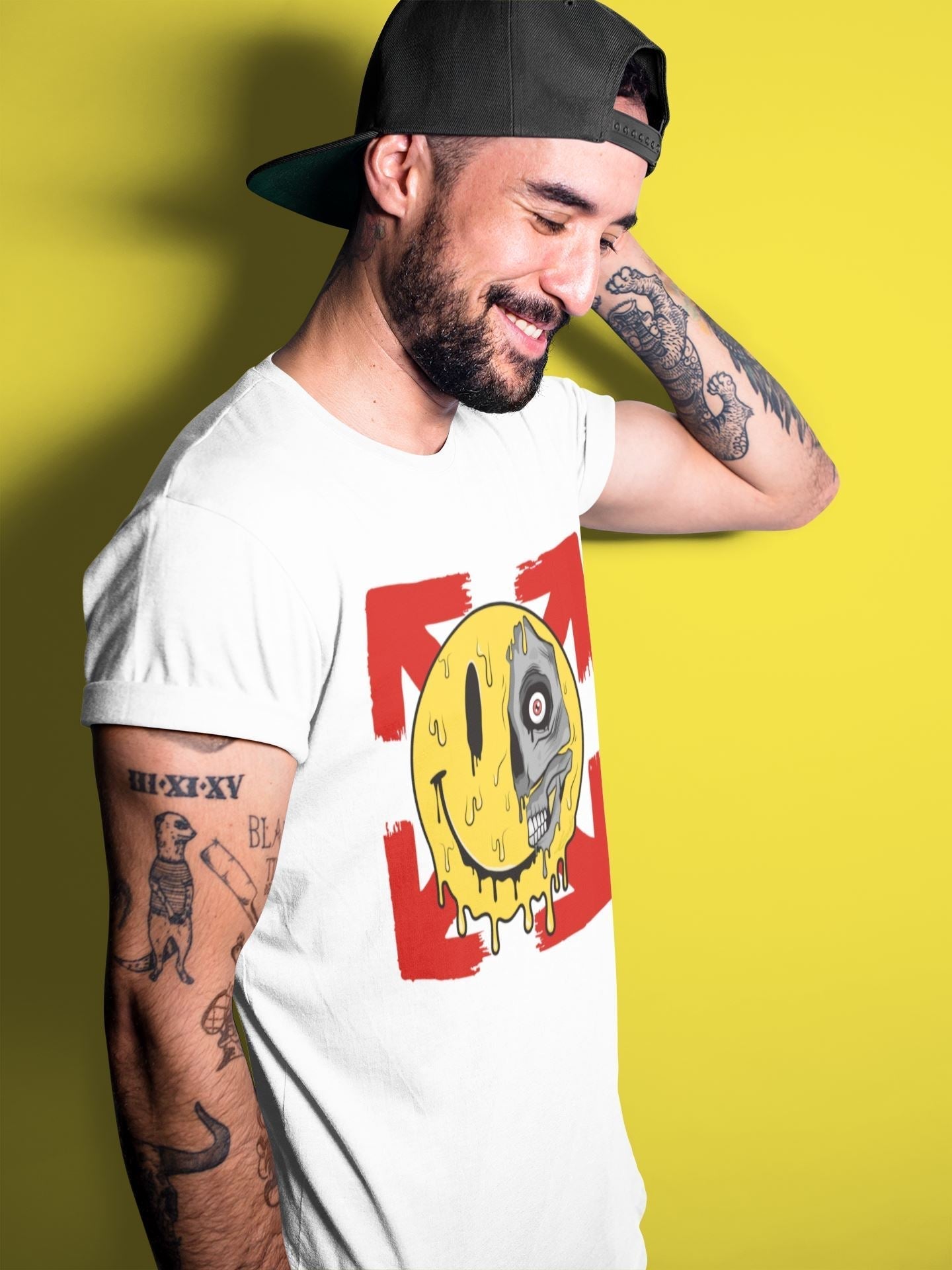 Dead Inside Unisex Tops - Air Jordan 5 OFF-WHITE Sail