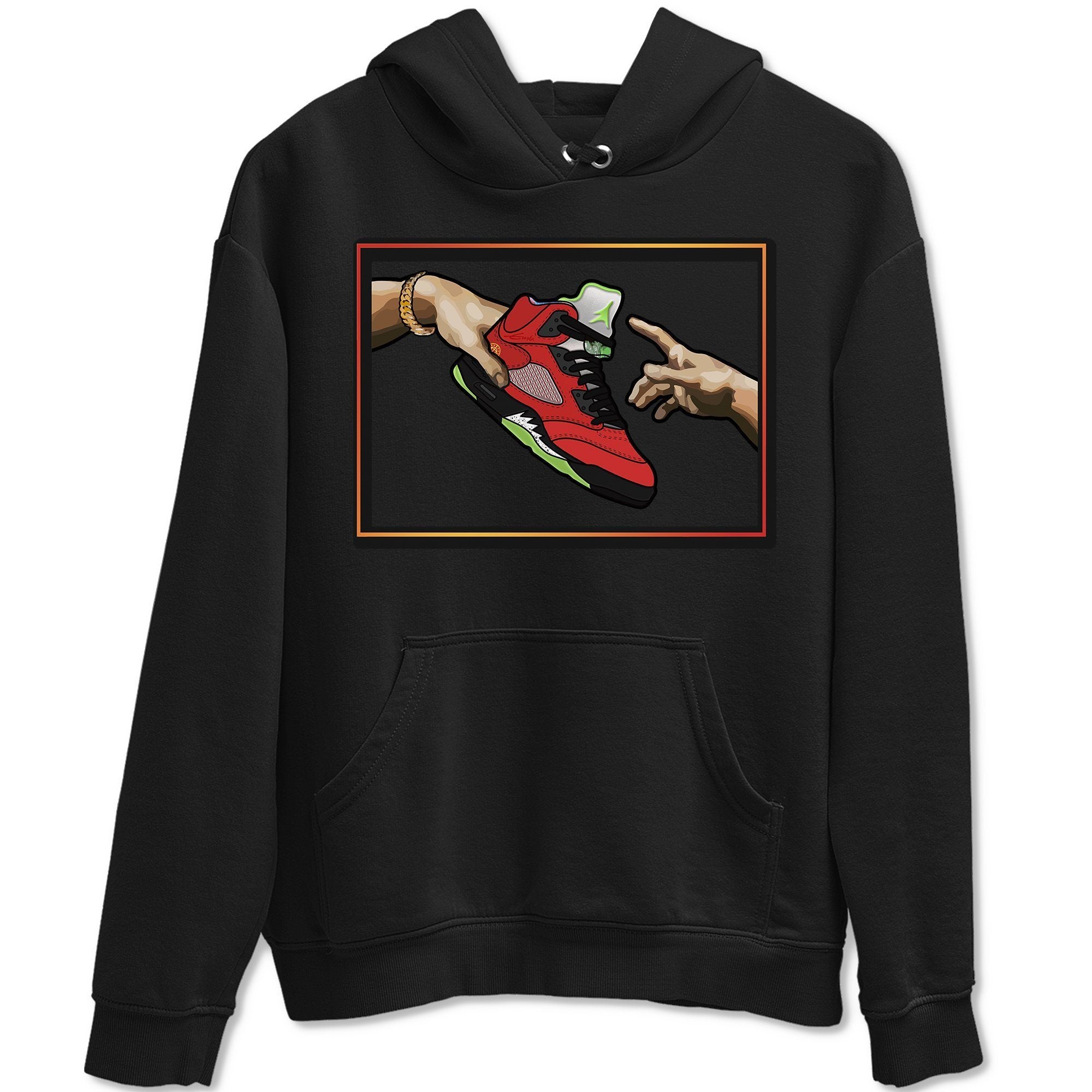 Adam's Creation Unisex Tops - Air Jordan 5 What The