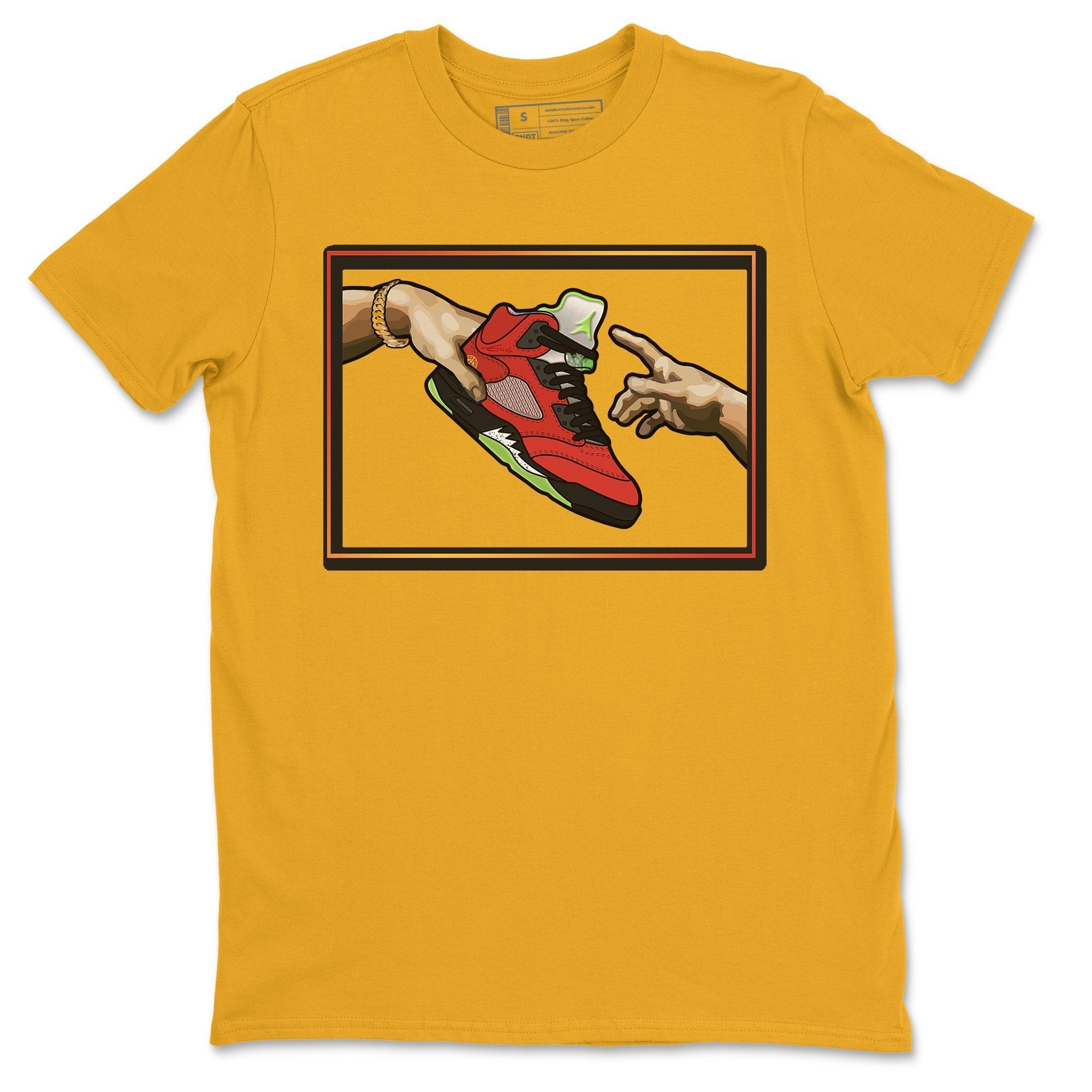 Adam's Creation Unisex Tops - Air Jordan 5 What The
