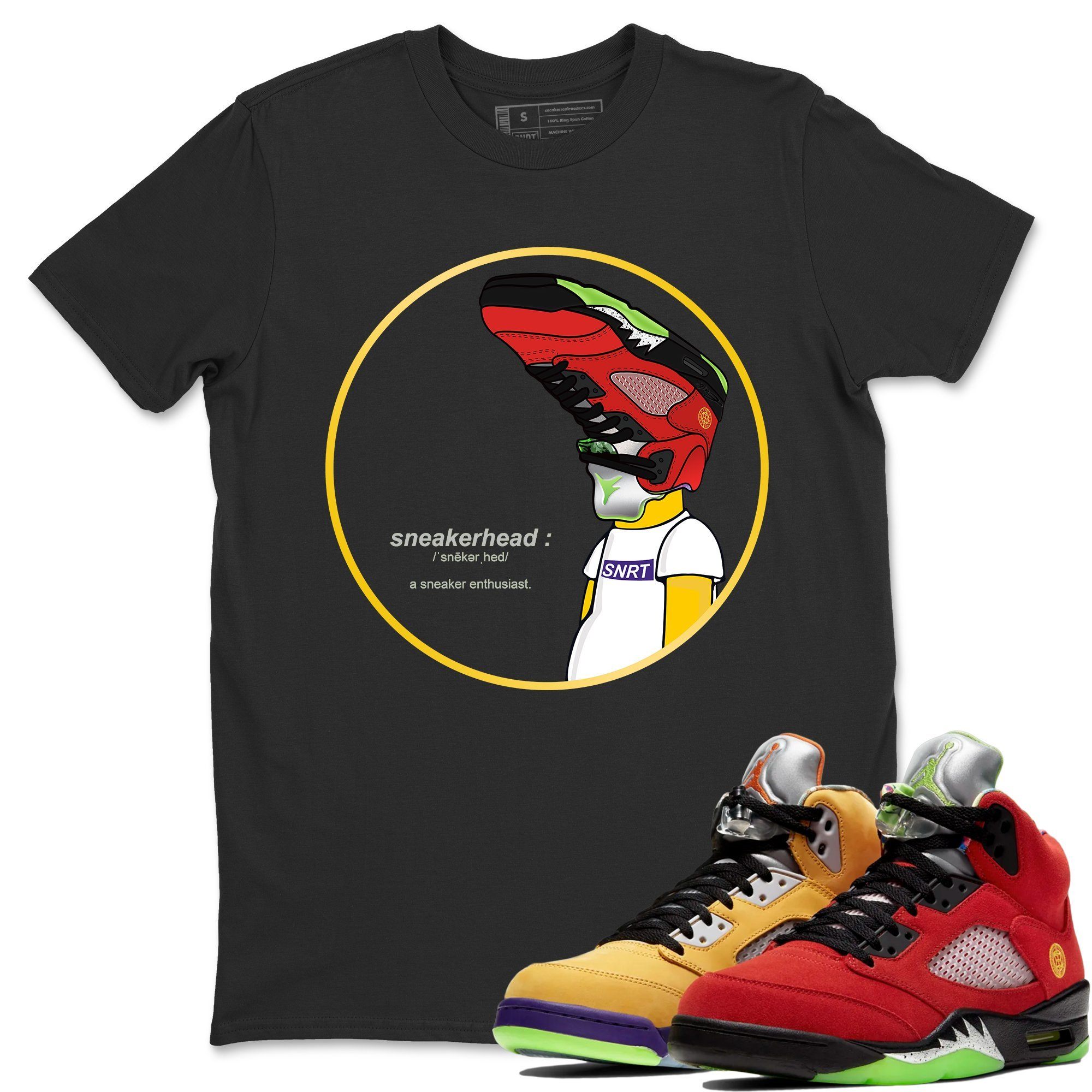 snkmatch Unisex Tops - Air Jordan 5 What The