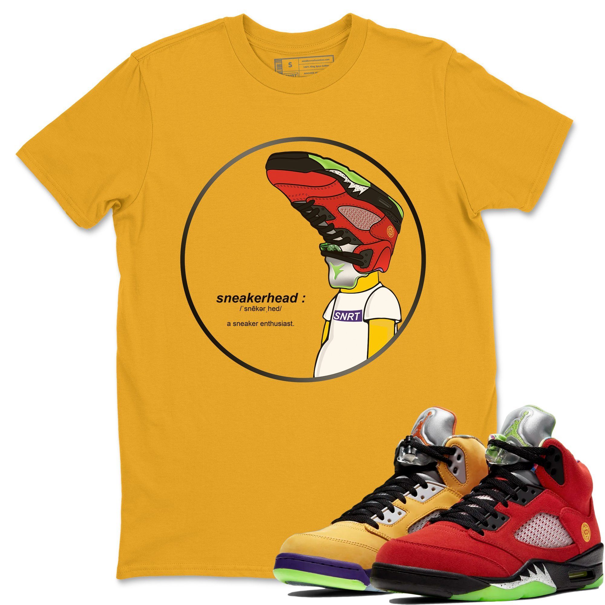 snkmatch Unisex Tops - Air Jordan 5 What The