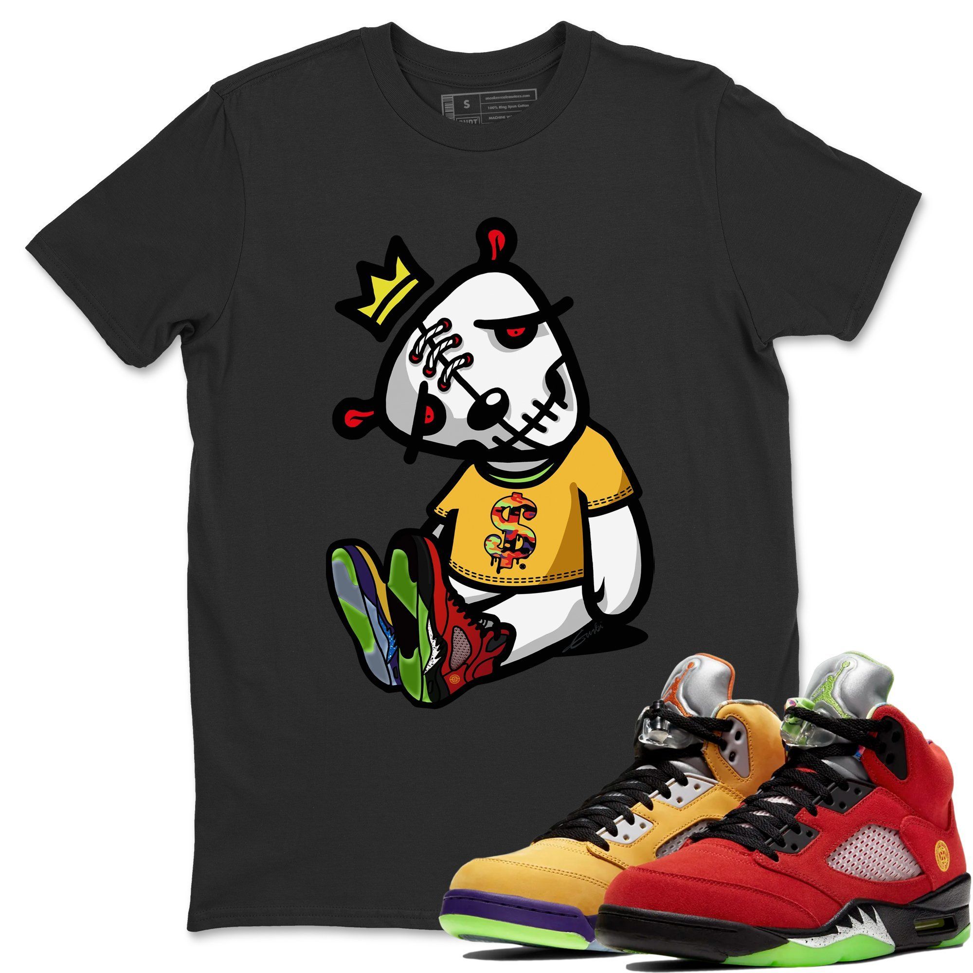 Dead Dolls Unisex Tops - Air Jordan 5 What The