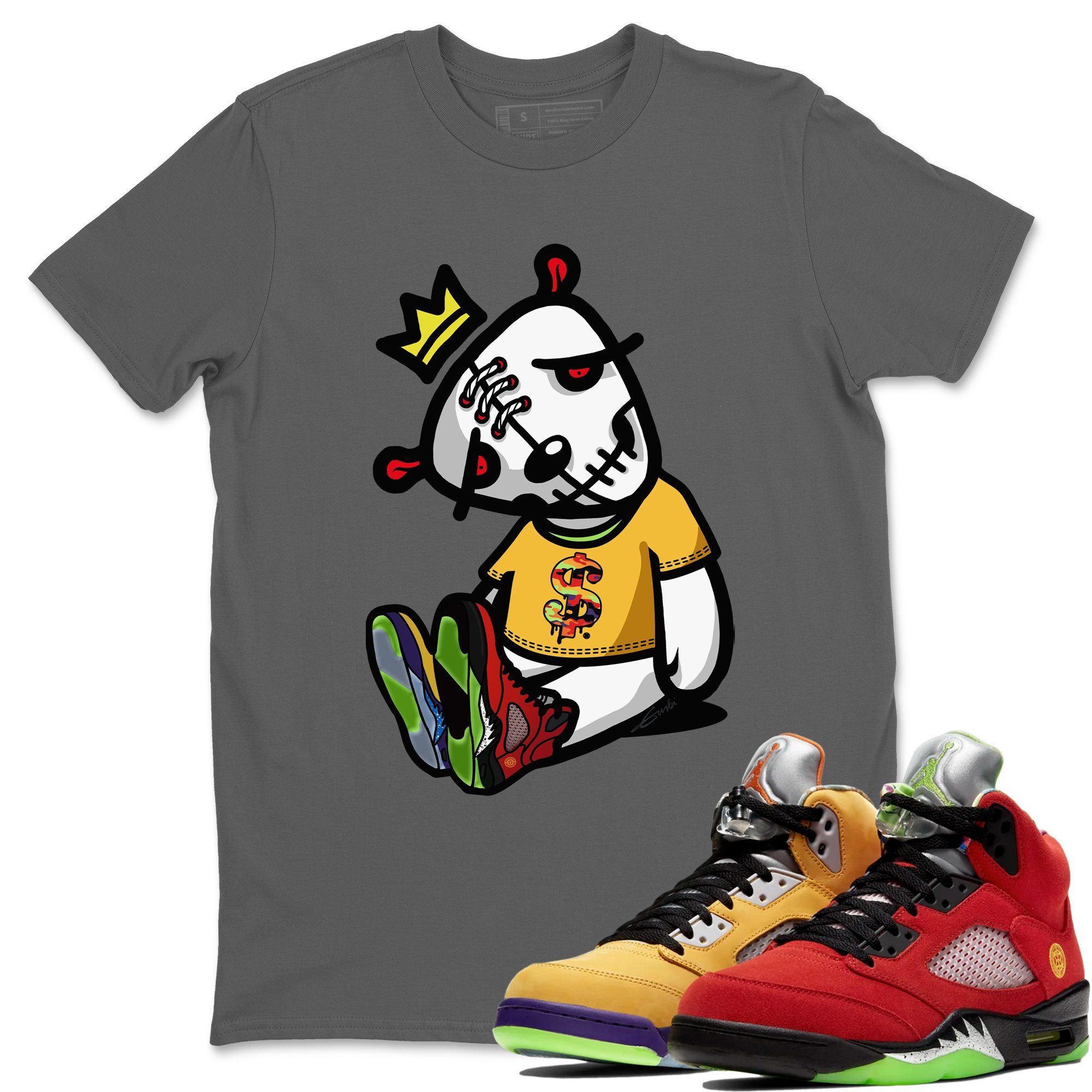 Dead Dolls Unisex Tops - Air Jordan 5 What The