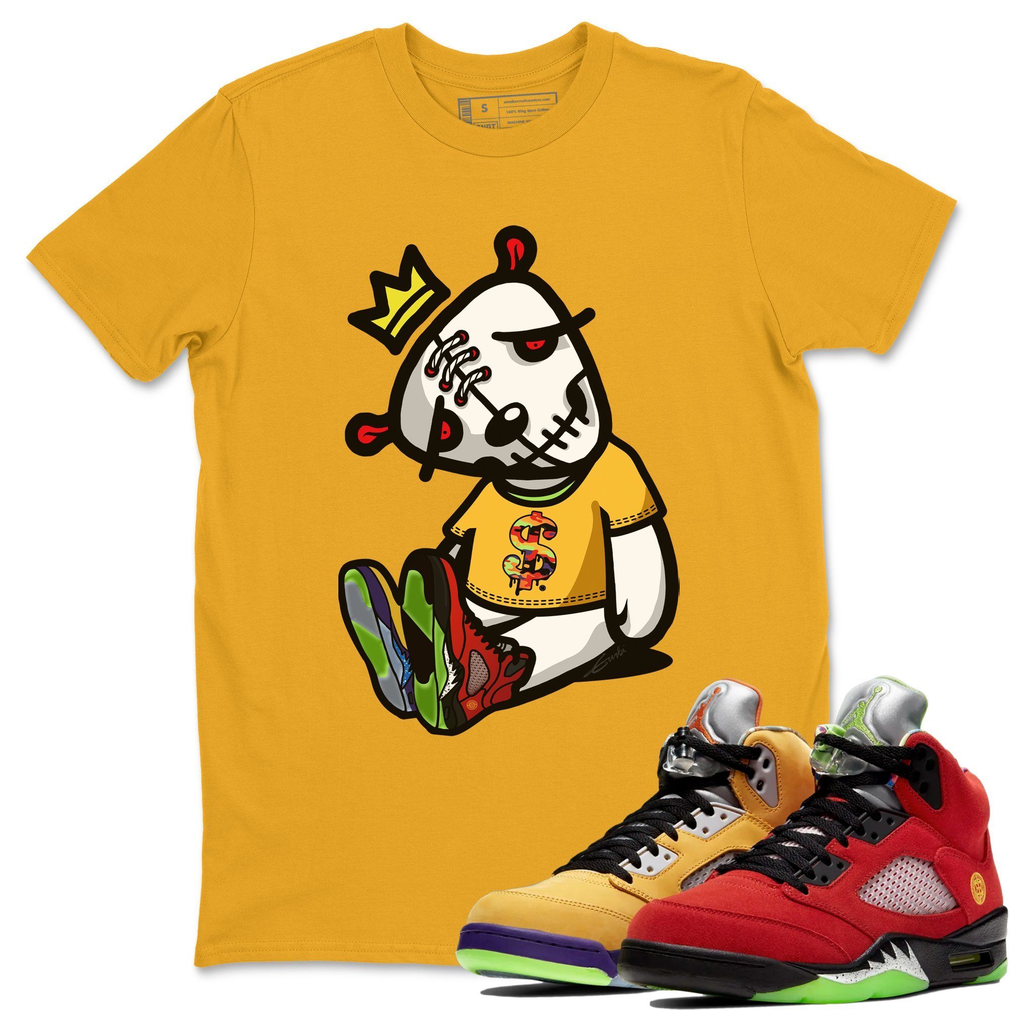 Dead Dolls Unisex Tops - Air Jordan 5 What The